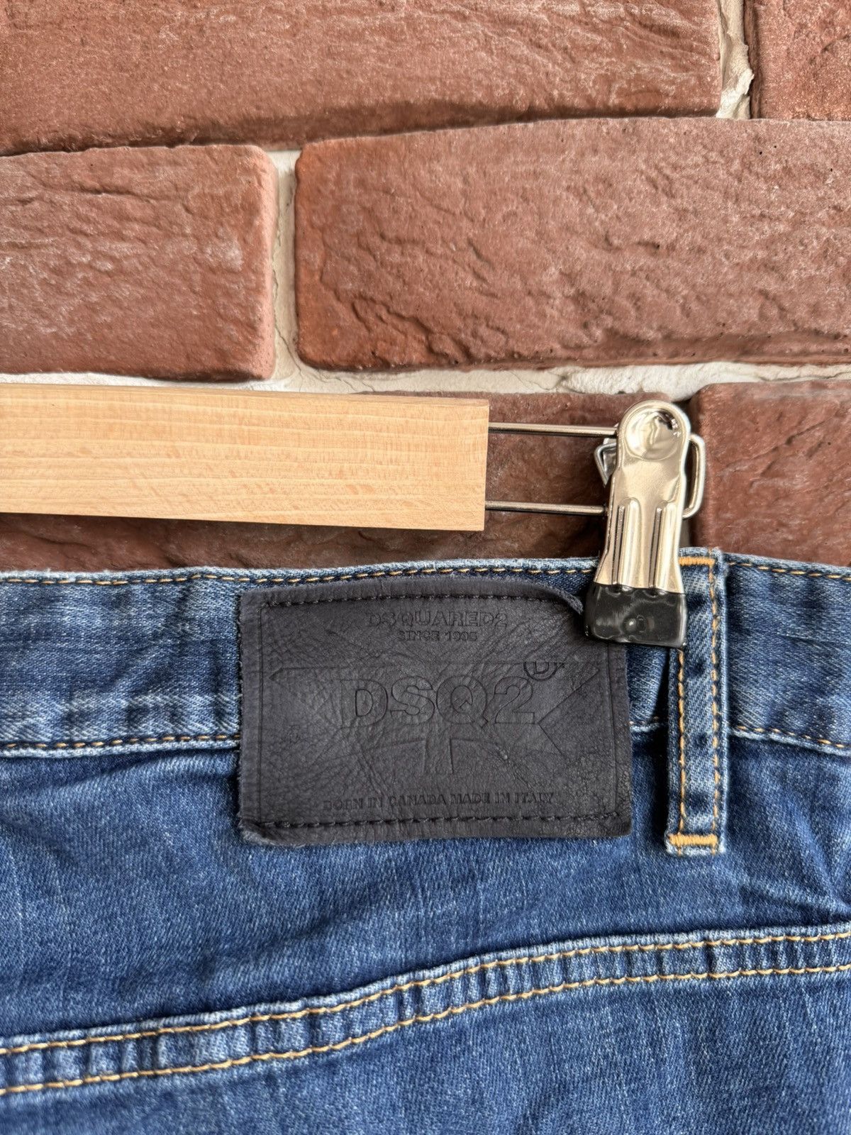 Dsquared2 Rare Vintage Dsquared2 I’m Not Weird Denim pants 52 Blue Size US 34 / EU 50 - 11 Thumbnail