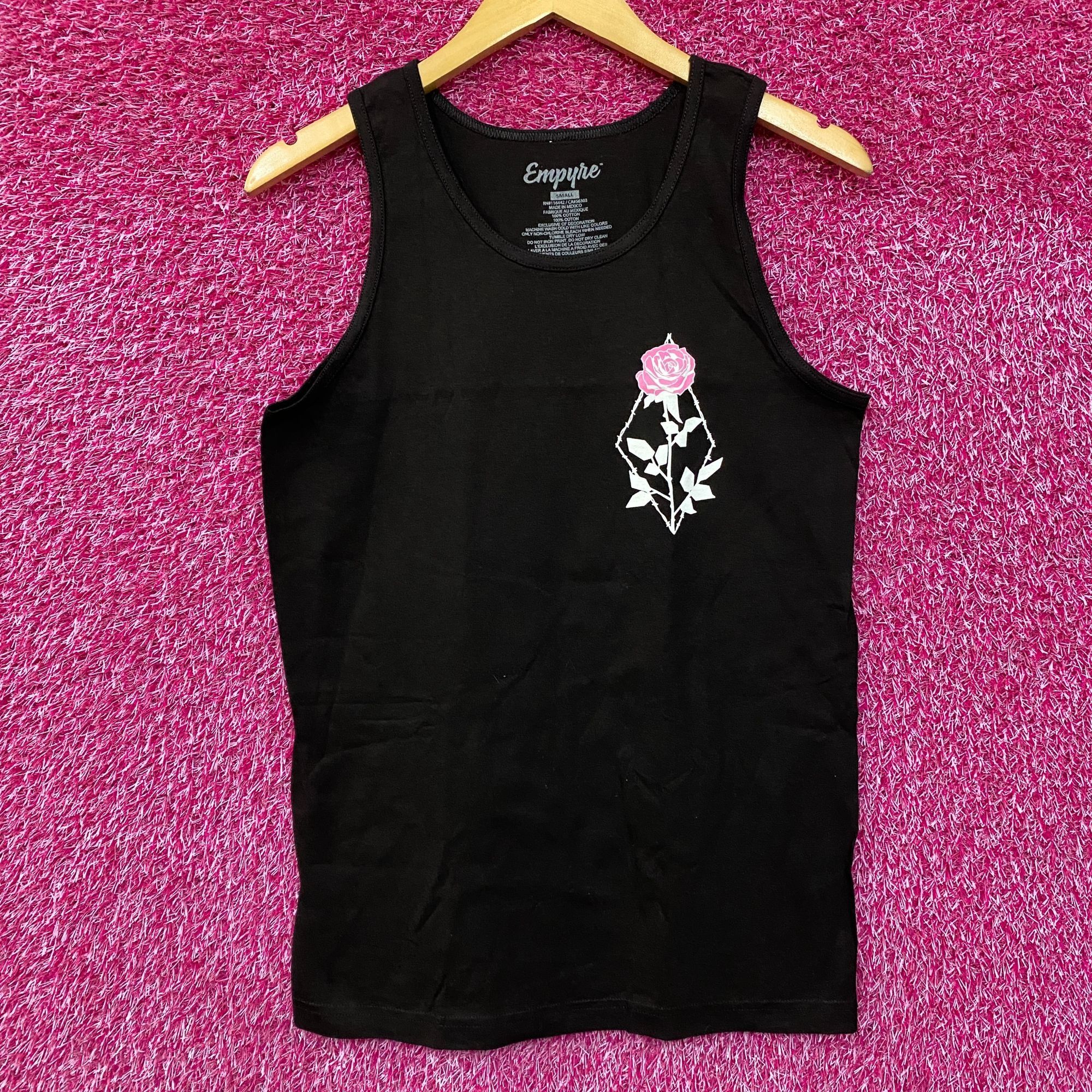 Empyre Empyre Trusted Surplus Goods Since 99 Rose Thorn Tank Top Sm Size US S / EU 44-46 / 1 - 2 Thumbnail