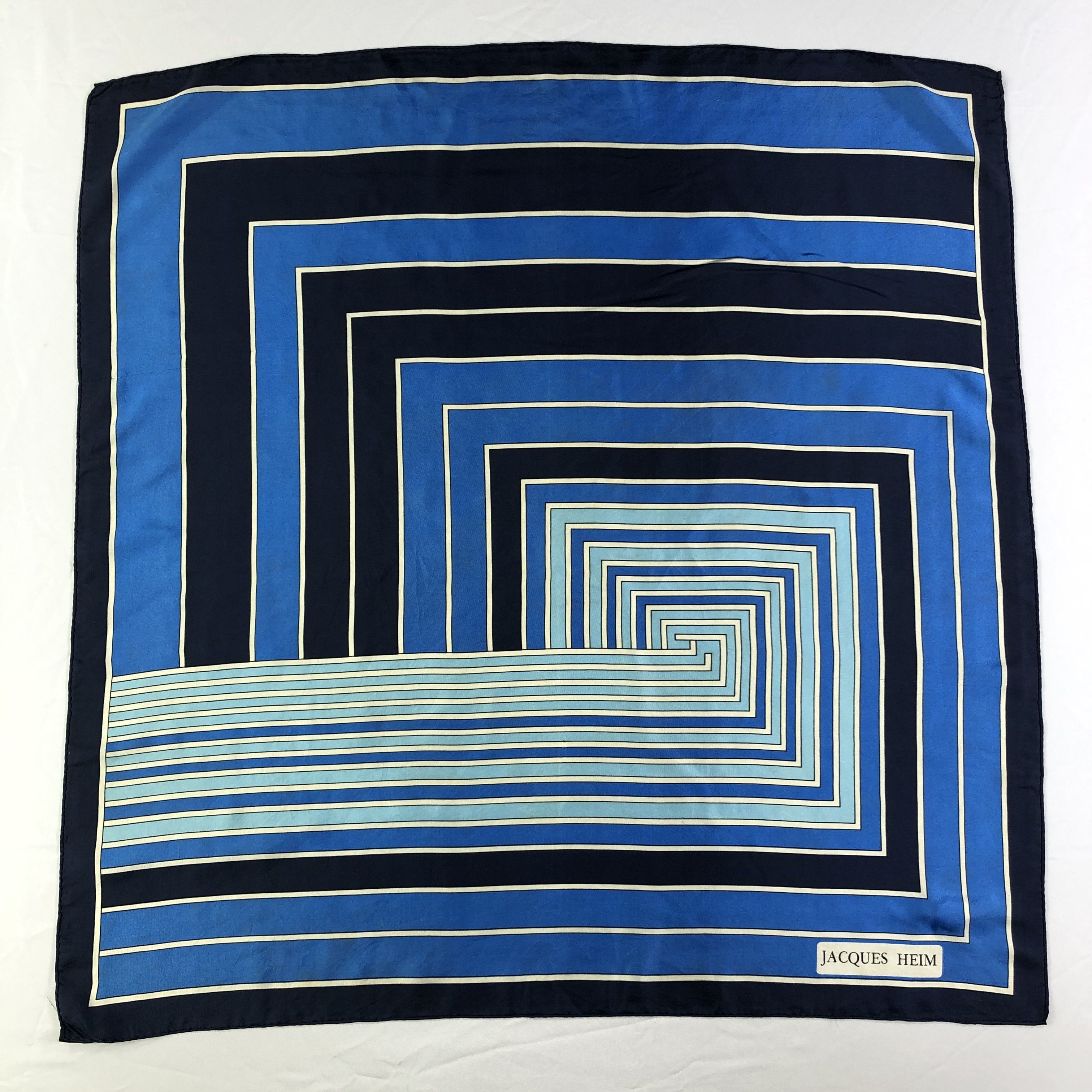 Vintage Vintage Jacques Heim Silk Scarf Size ONE SIZE - 2 Thumbnail