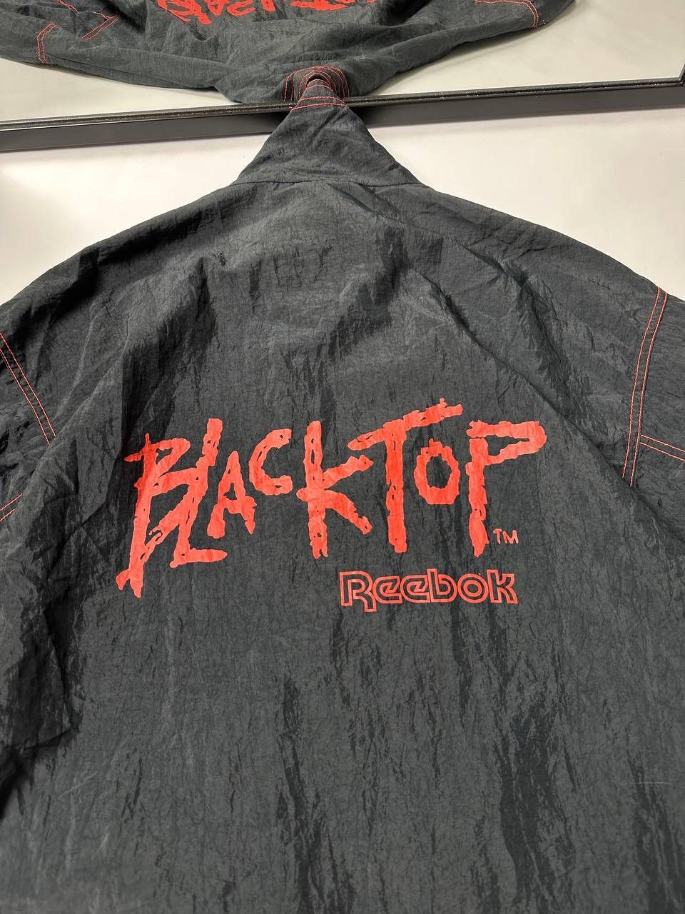 Reebok 90s Reebok Blacktop Tracktop Jacket Backprint OG Vintage Size US M / EU 48-50 / 2 - 4 Thumbnail