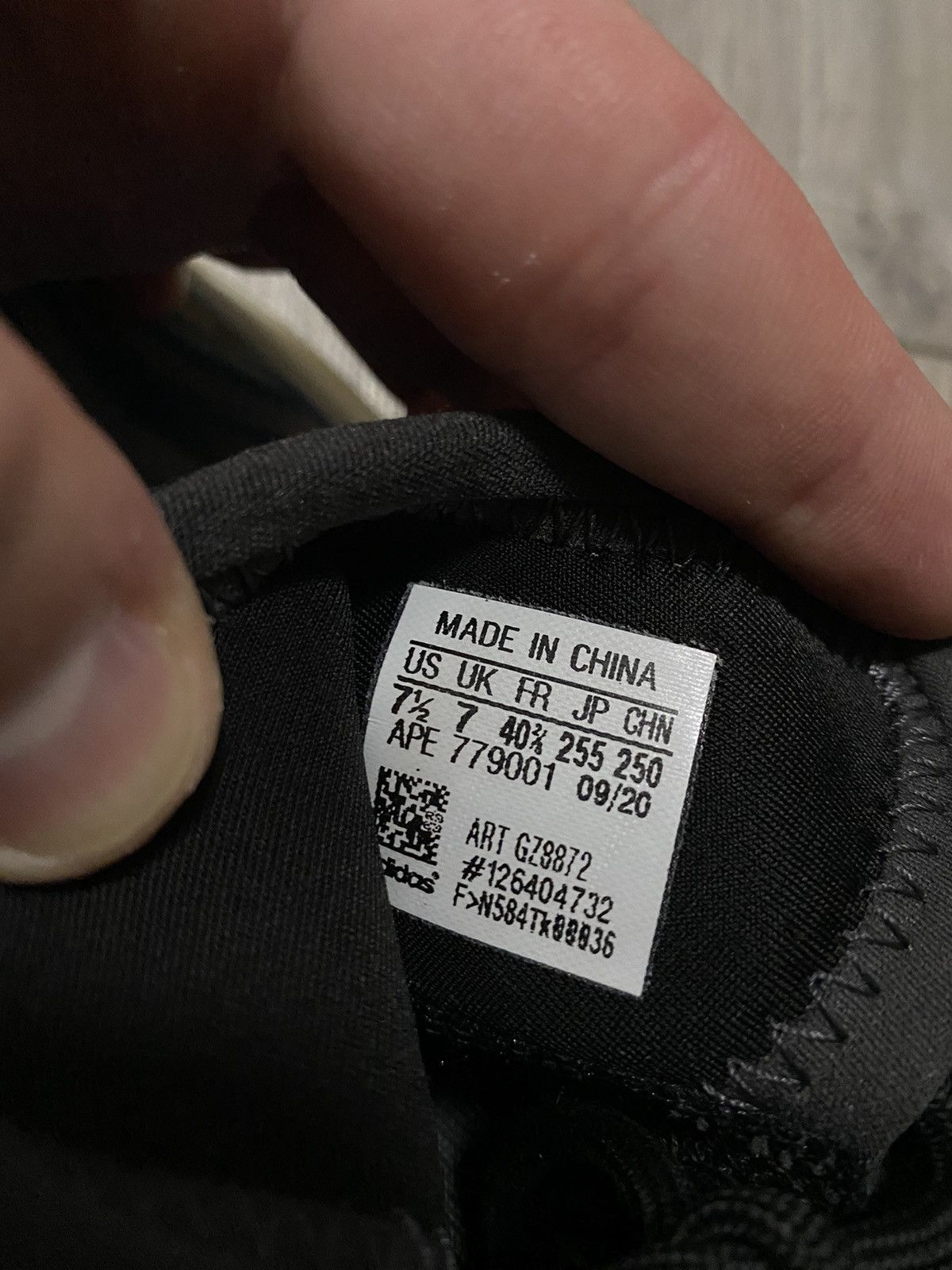 Adidas × Kanye West Adidas Yeezy Boost QNTM Frozen Blue Sneakers BSKTBL Y2K Dril Size US 7.5 / EU 40-41 - 9 Thumbnail