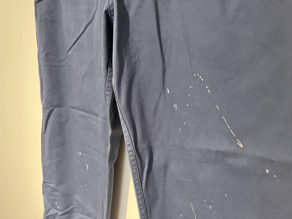 thisisneverthat Thisisneverthat Blue Splatter Paint Chino Pants Size US 36 / EU 52 - 3 Thumbnail