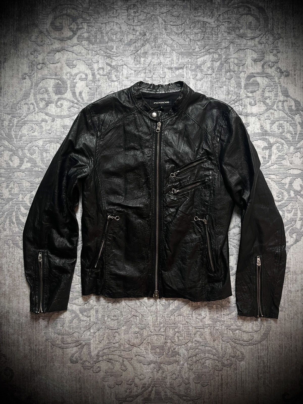 JACKROSE JACKROSE leather jacket Size US M / EU 48-50 / 2 - 1 Thumbnail