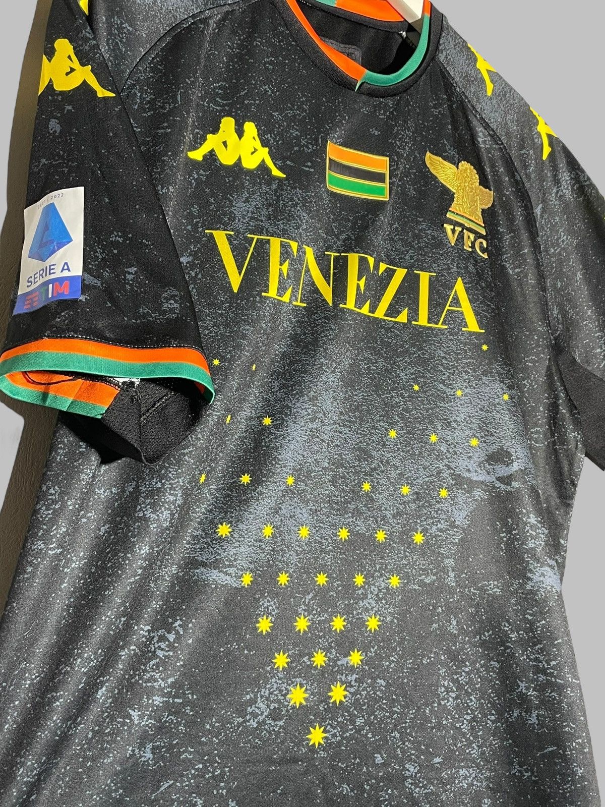 Kappa Venezia FC Kappa 2021/22 Home Football Shirt Soccer Jersey Size US XL / EU 56 / 4 - 8 Thumbnail