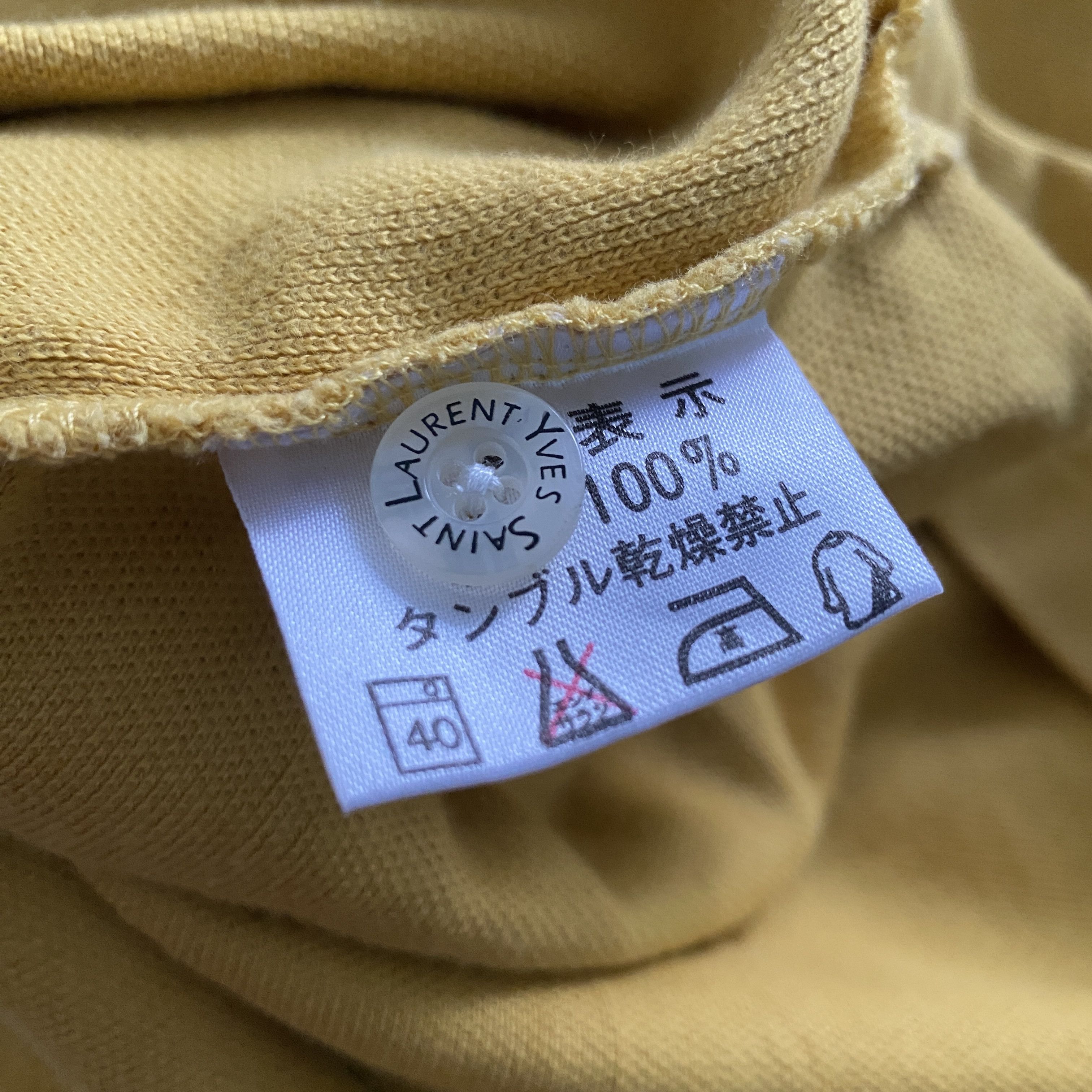 Yves Saint Laurent Vintage Yves Saint Laurent Polo Shirt Size US M / EU 48-50 / 2 - 6 Thumbnail