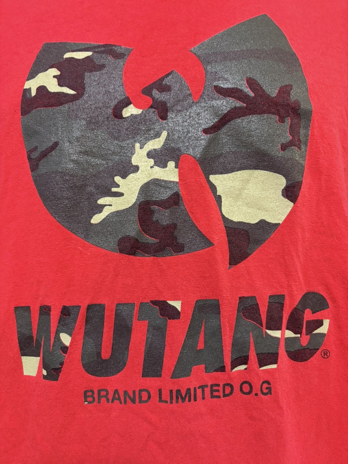 Wu-Tang Clan Wu Tang Clan Tshirt Y2K Rap Tee Camo Logo Grail Size US L / EU 52-54 / 3 - 3 Thumbnail