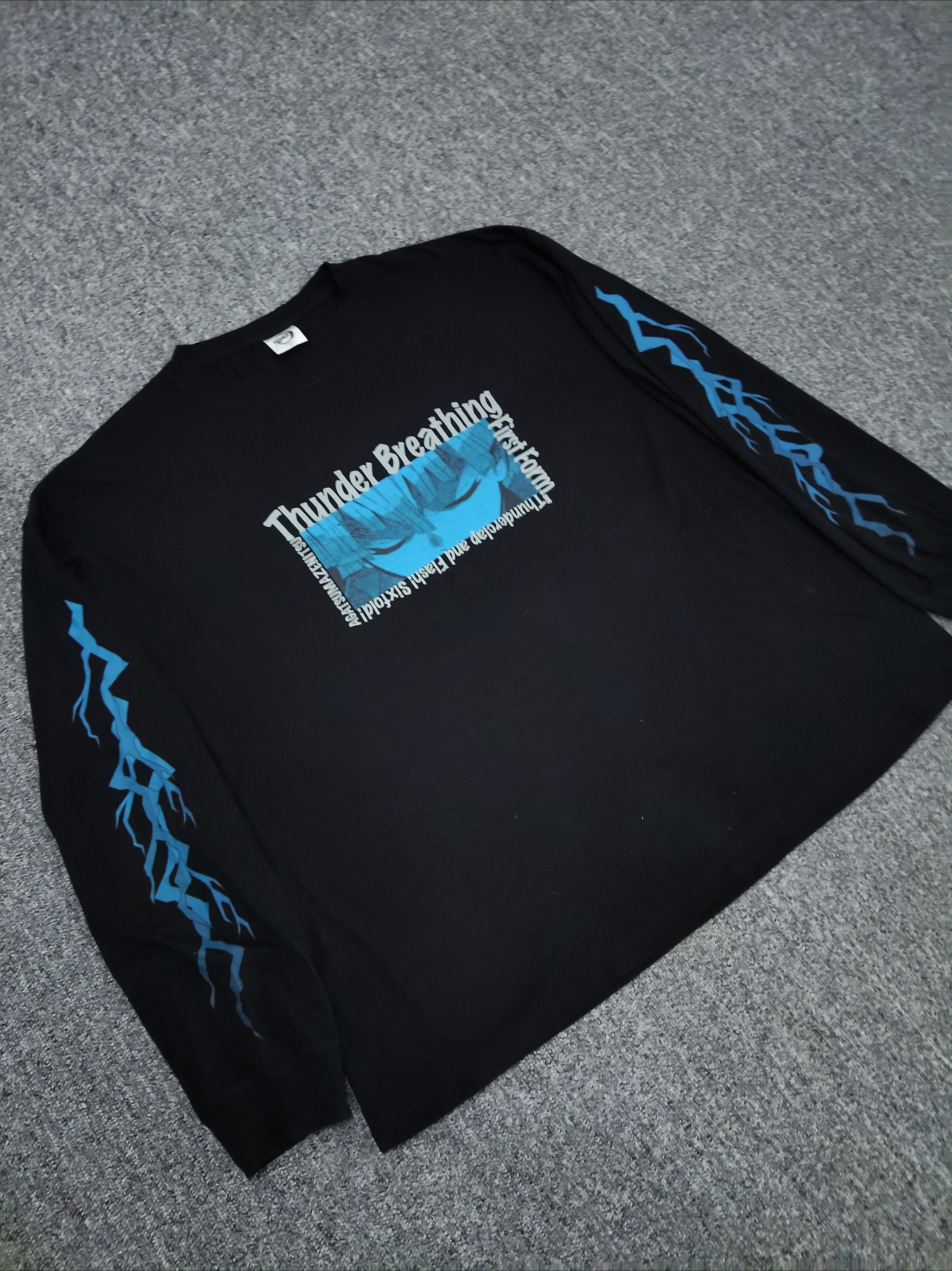 Anime Anime Demon Slayer Kimetsu No yaiba long sleeve t shirt Size US XL / EU 56 / 4 - 3 Thumbnail