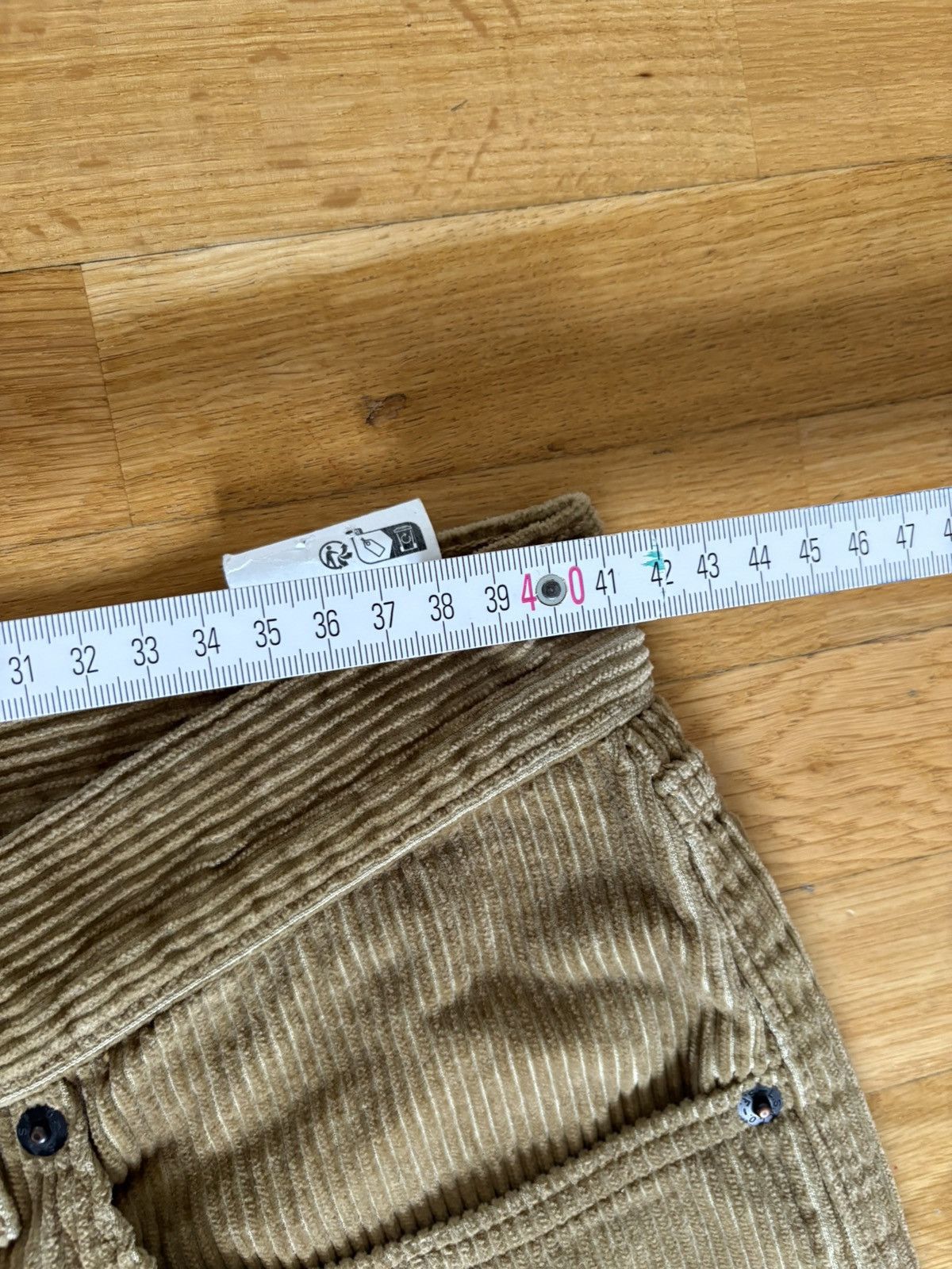 Levi's Unworn Levis 512 corduroy men pant - size 31 / 30 - beige Size US 31 - 3 Thumbnail