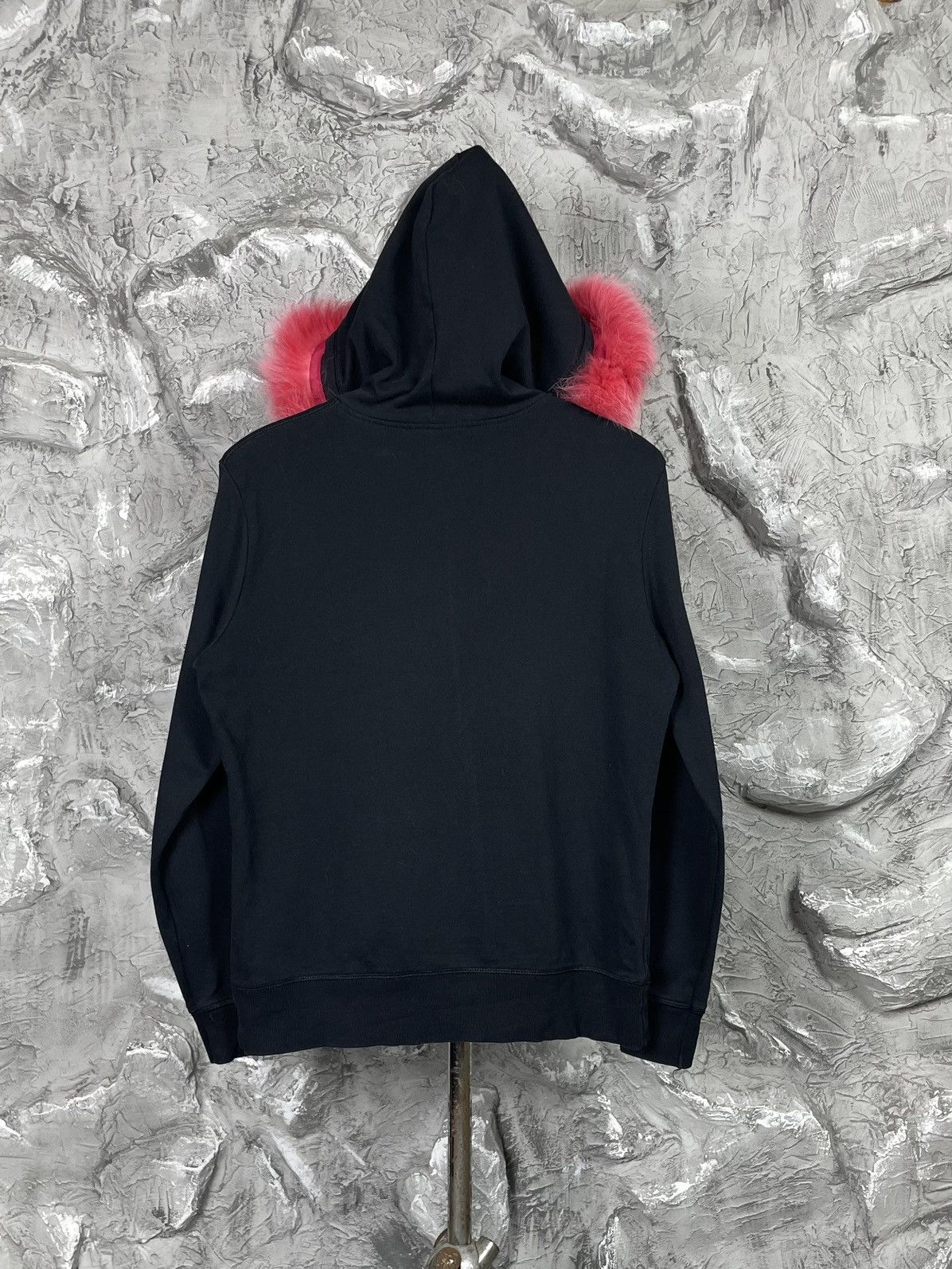 Hysteric Glamour × If Six Was Nine × Japanese Brand Y2K Punk Glamour Logo Fur Zip Hoodie Japanese LGB Style Size US M / EU 48-50 / 2 - 2 Thumbnail