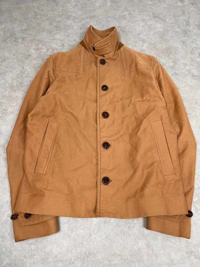 Gucci FW2010 Gucci Beige Buttoned Classy Jacket by Frida Giannini Size US M / EU 48-50 / 2 - 4 Thumbnail