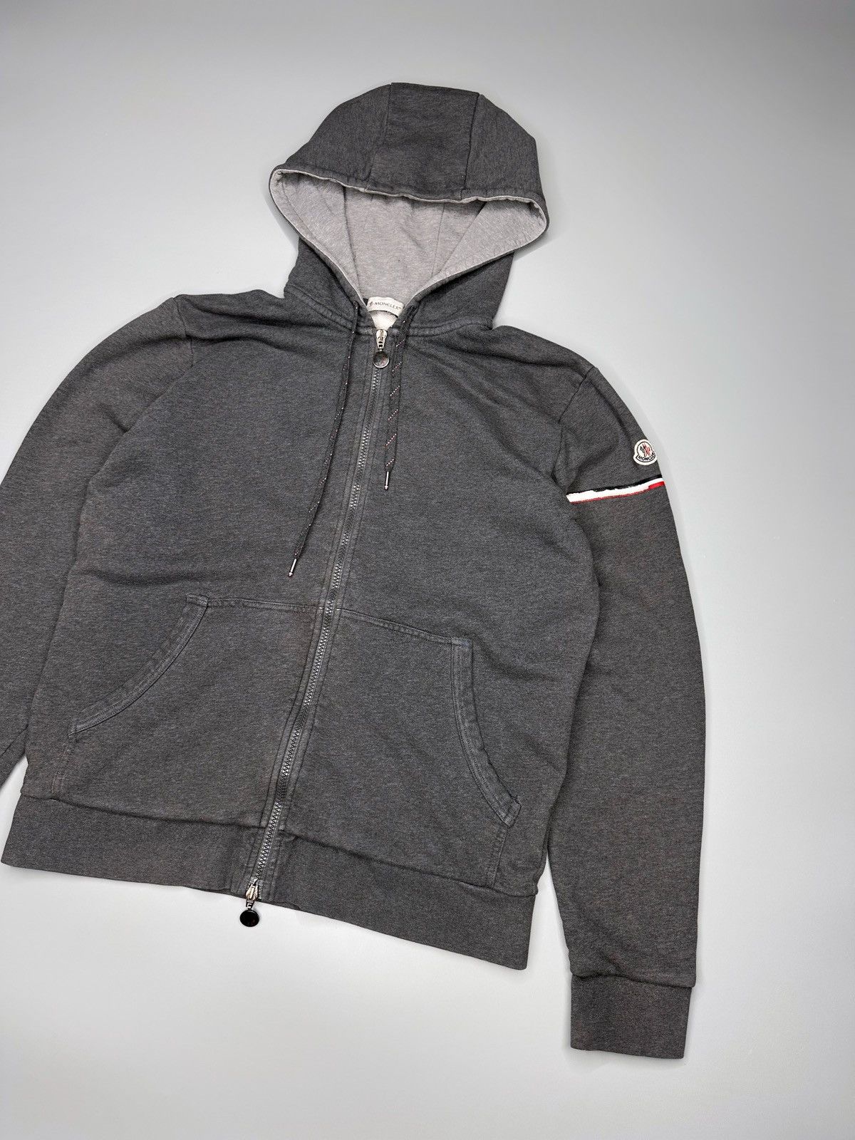 Moncler Moncler Zip Up Hoodie Size XL / US 12-14 / IT 48-50 - 2 Thumbnail