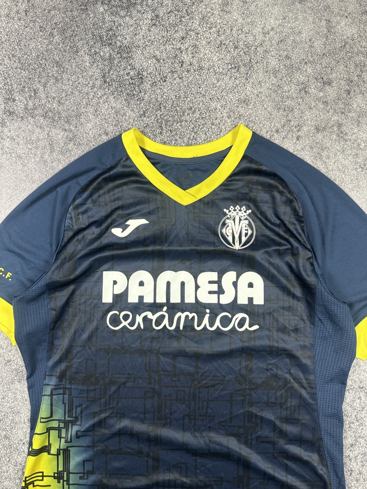 Puma Joma Villarreal Soccer Jersey Streetwear Casual USA M Rare Size US M / EU 48-50 / 2 - 2 Thumbnail