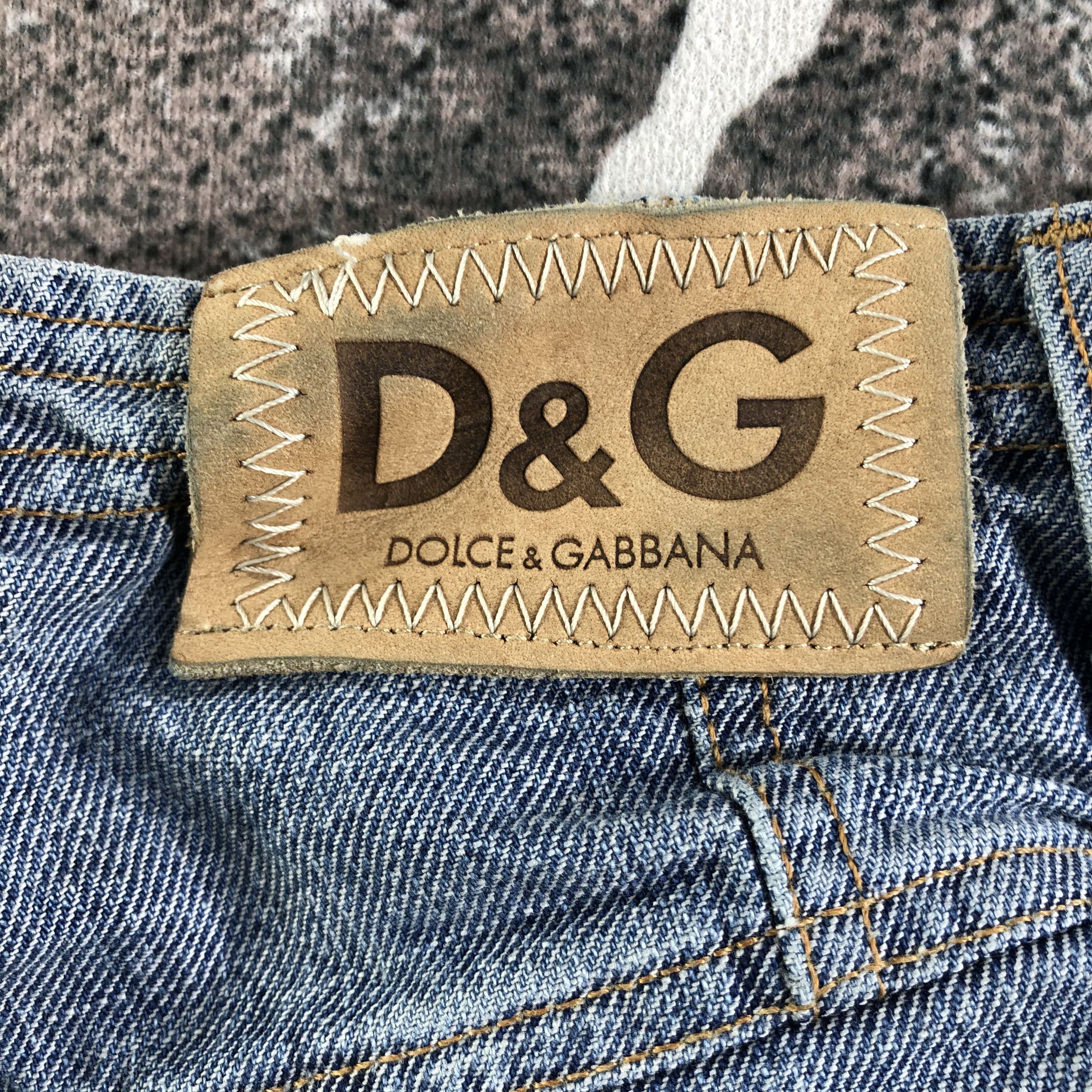 Dolce & Gabbana Dolce & Gabbana Jeans Medium Wash Denim KJ2232 Size US 30 / EU 46 - 5 Thumbnail