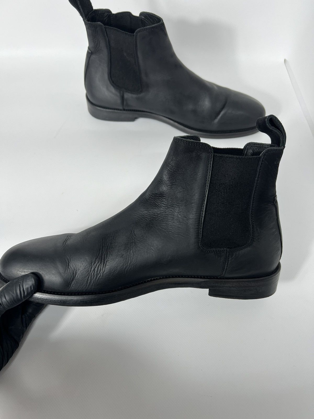 Zadig & Voltaire Vintage luxury Zadig & Voltaire Leather Chelsea Boots Sz 46 Size US 13 / EU 46 - 3 Thumbnail