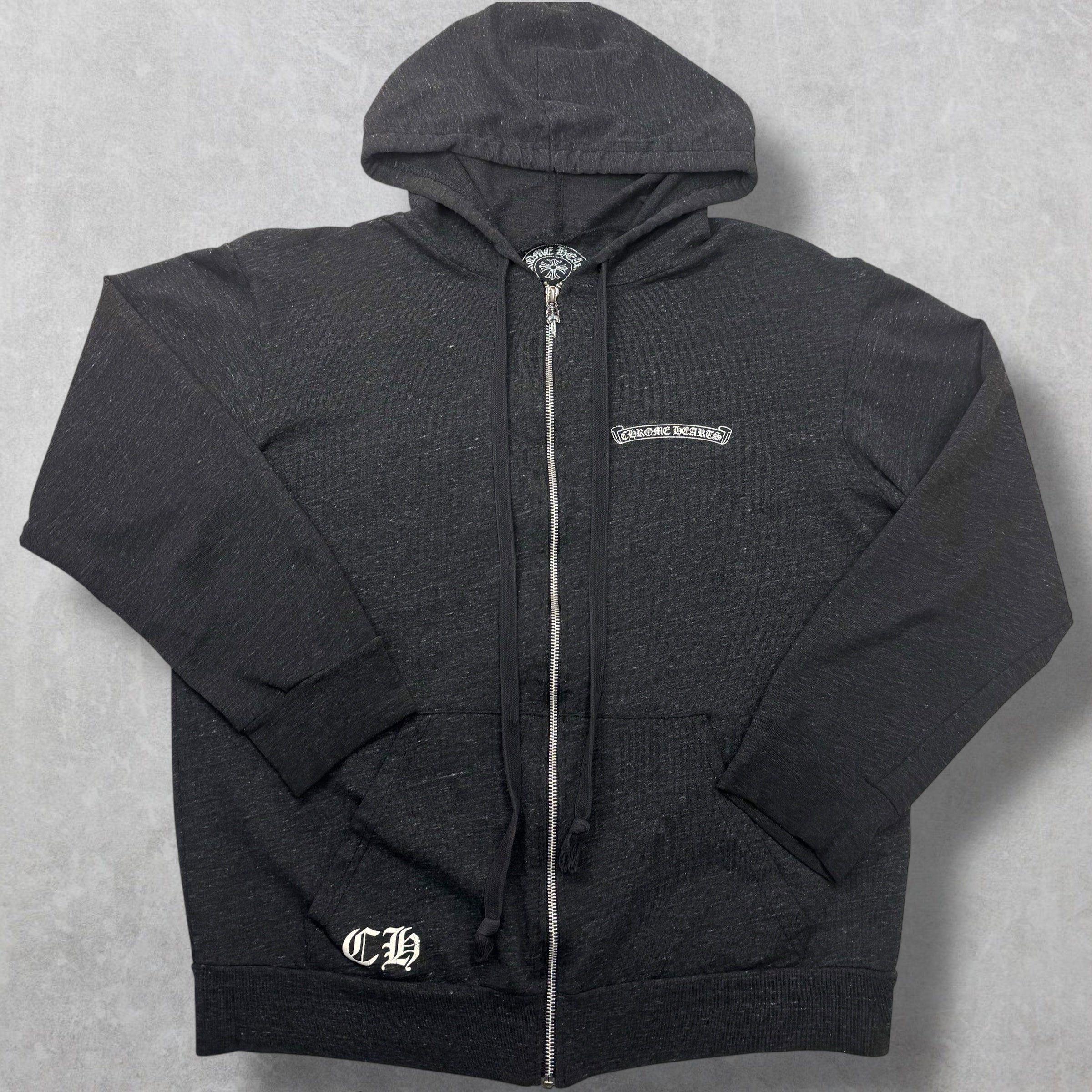 Chrome Hearts Chrome Hearts Plus Zip Up Dark Heather Grey XXL Size US XXL / EU 58 / 5 - 1 Thumbnail