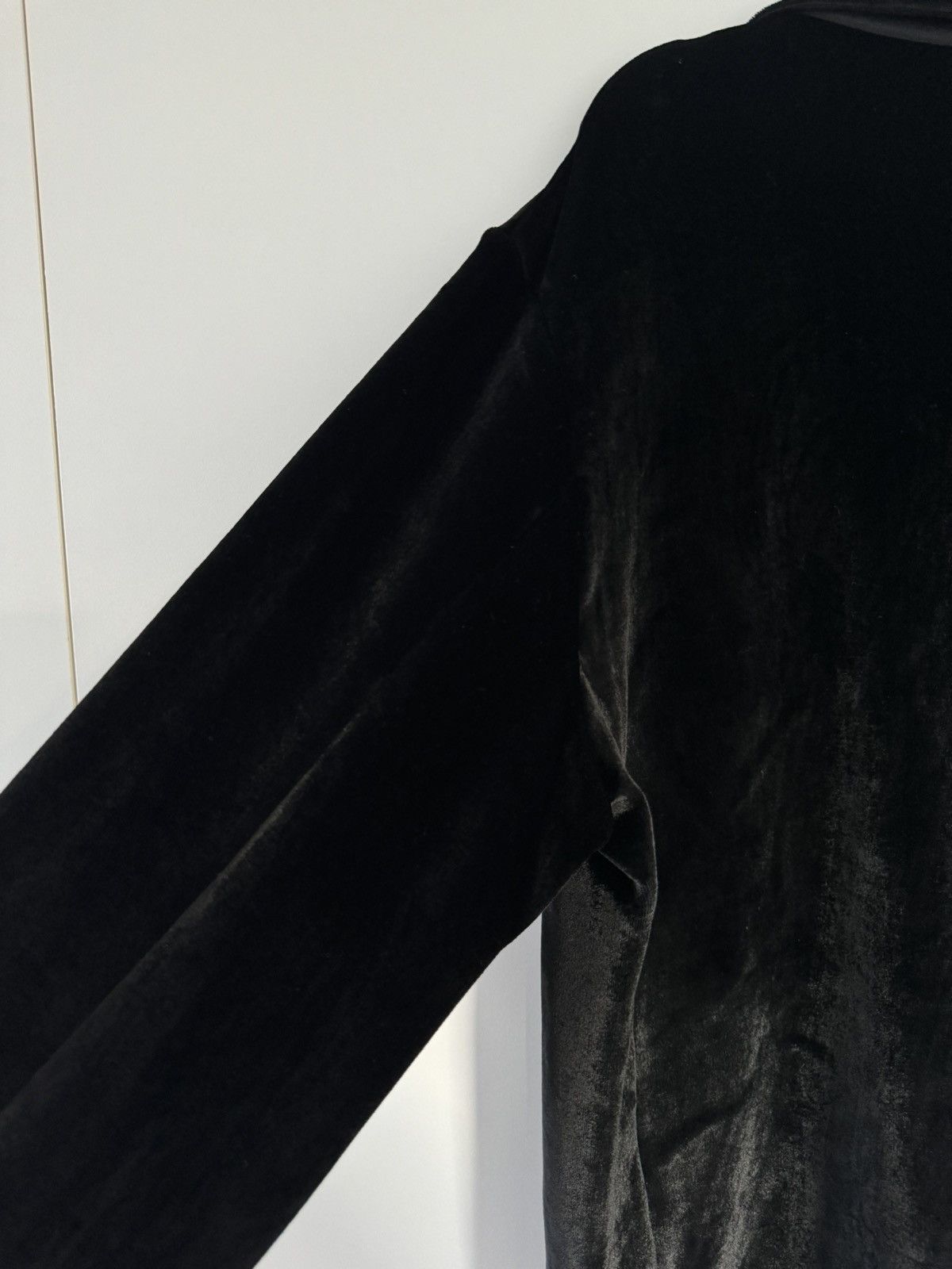 Jil Sander Buttoned Viscose and Wool-Blend Velvet Overshirt 54 Size US XXL / EU 58 / 5 - 7 Thumbnail