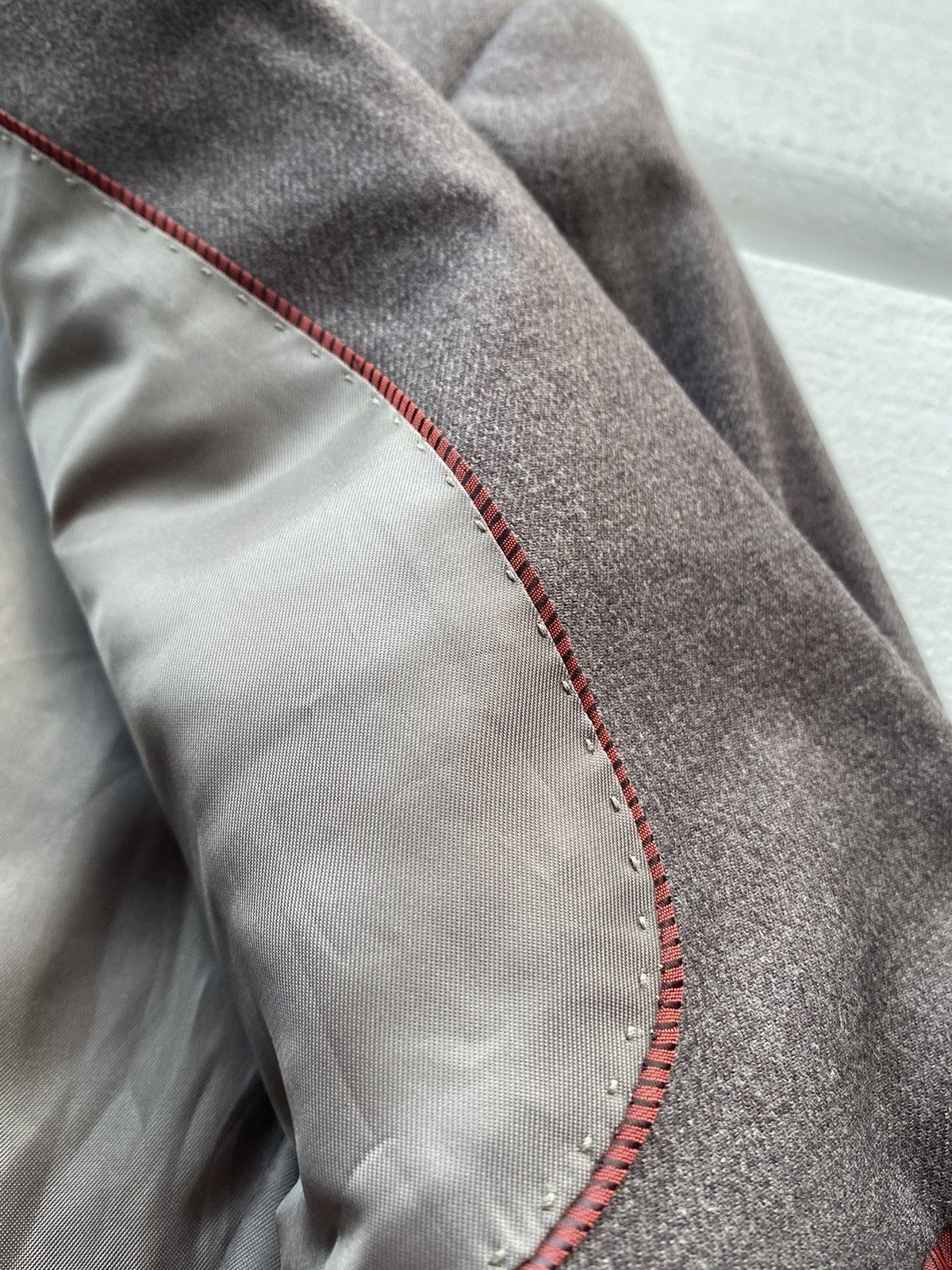 Comme des Garcons × Japanese Brand × Vintage Comme des Garcons Japanese Grey Mens 48 Blazer France Made Size 48R - 10 Thumbnail
