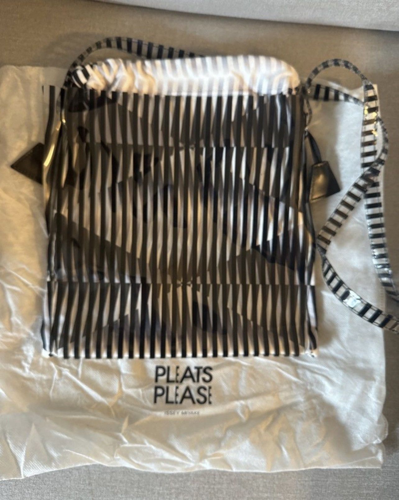 Issey Miyake × Pleats Please Issey Miyake Issey Miyake plastic bag Size ONE SIZE - 2 Thumbnail
