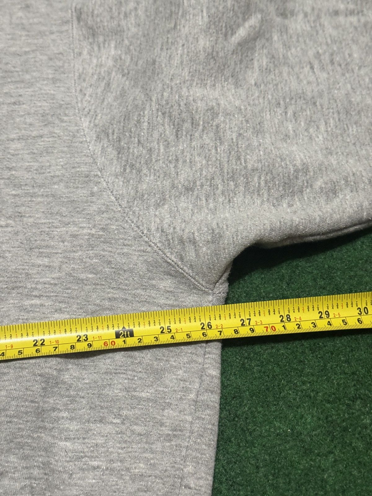 Pepsi Pepsi Boxy Hoodie 26x26 Gray Large 90s Soda Pop Sweatshirt Size US L / EU 52-54 / 3 - 6 Thumbnail
