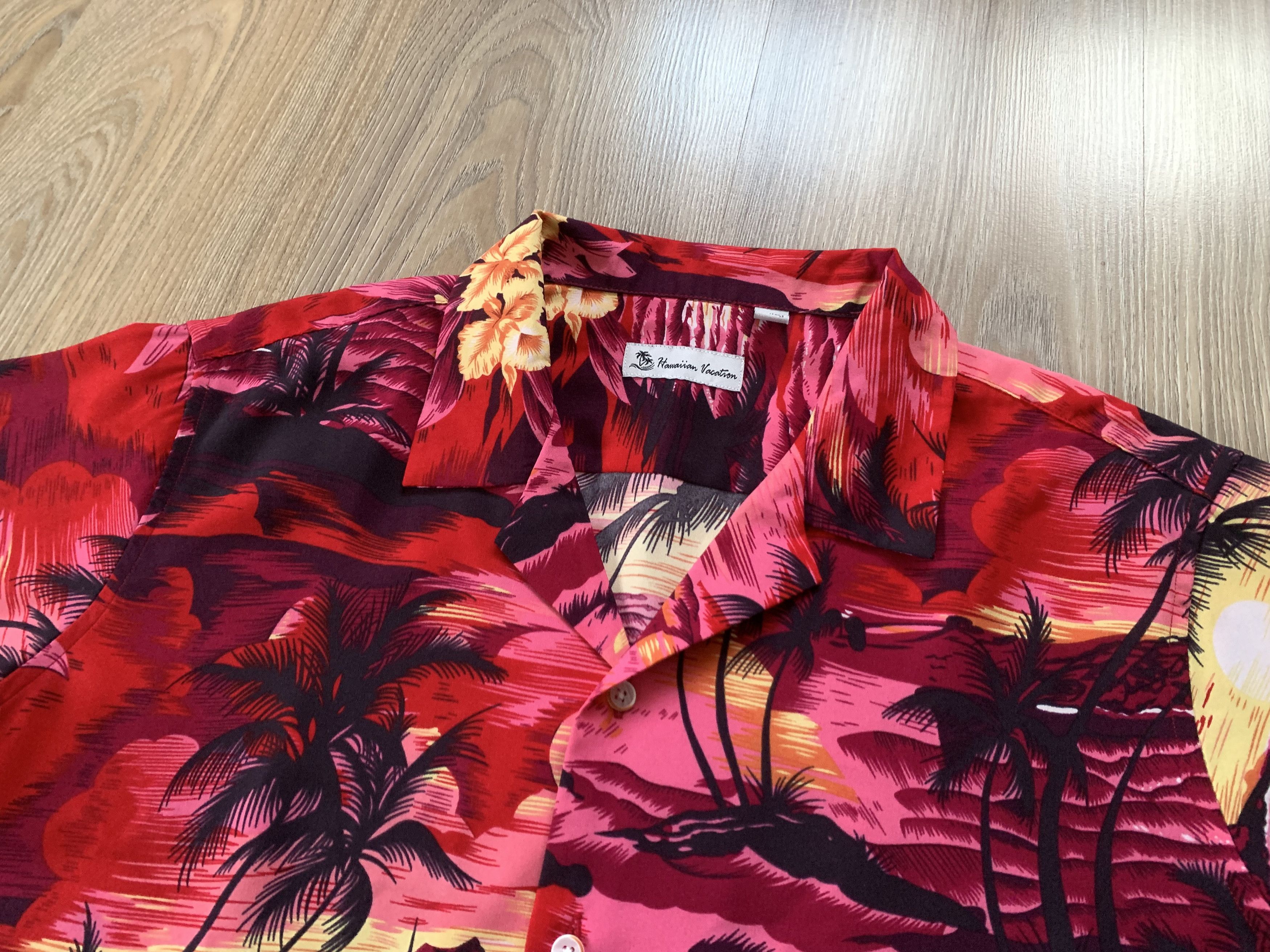 Other Hawaiian Vacation Cotton Hawaiian Shirt Size US L / EU 52-54 / 3 - 4 Thumbnail