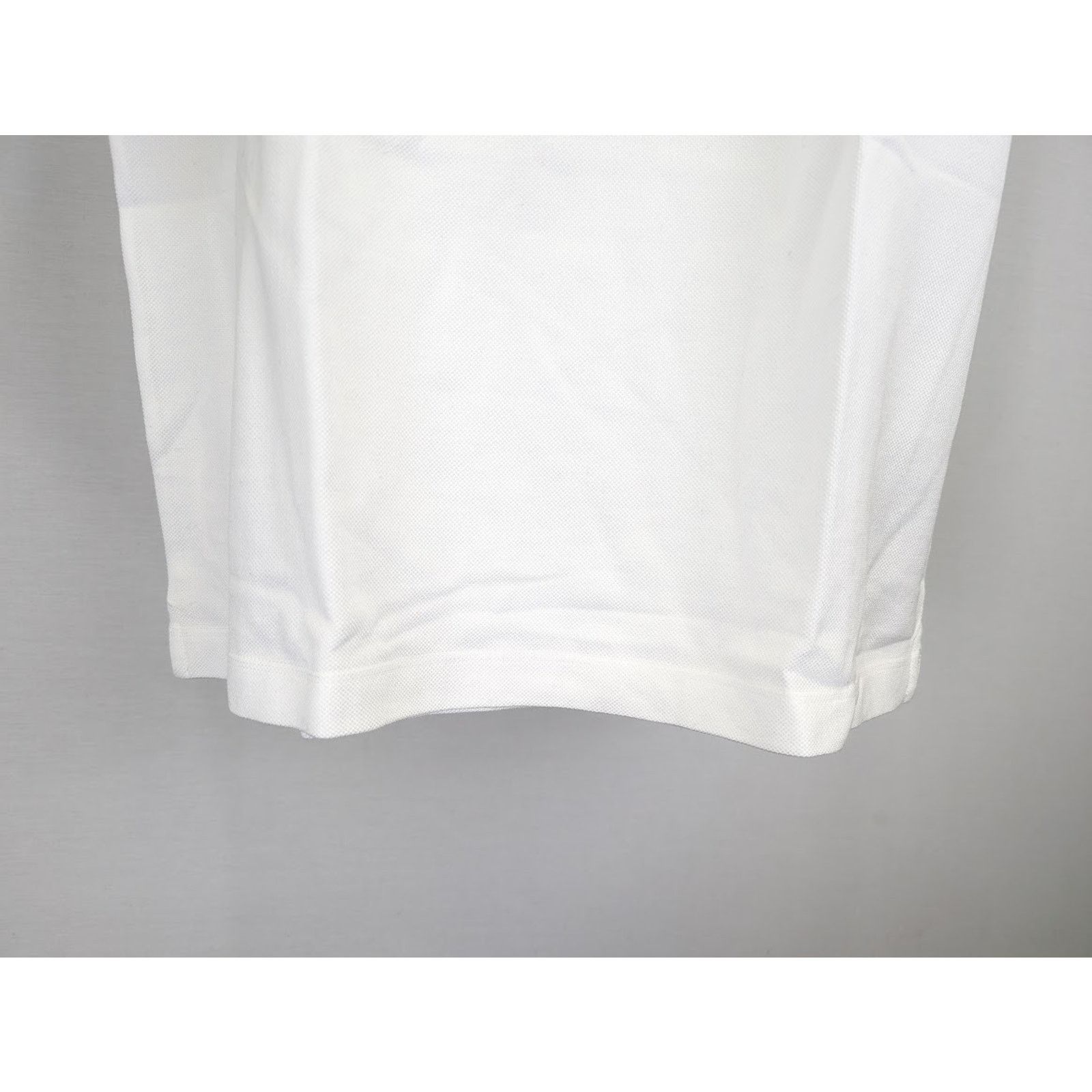 Bottega Veneta o1rshd1 New Piquet Jersey Polo T-Shirt in Optic White Size US S / EU 44-46 / 1 - 6 Thumbnail