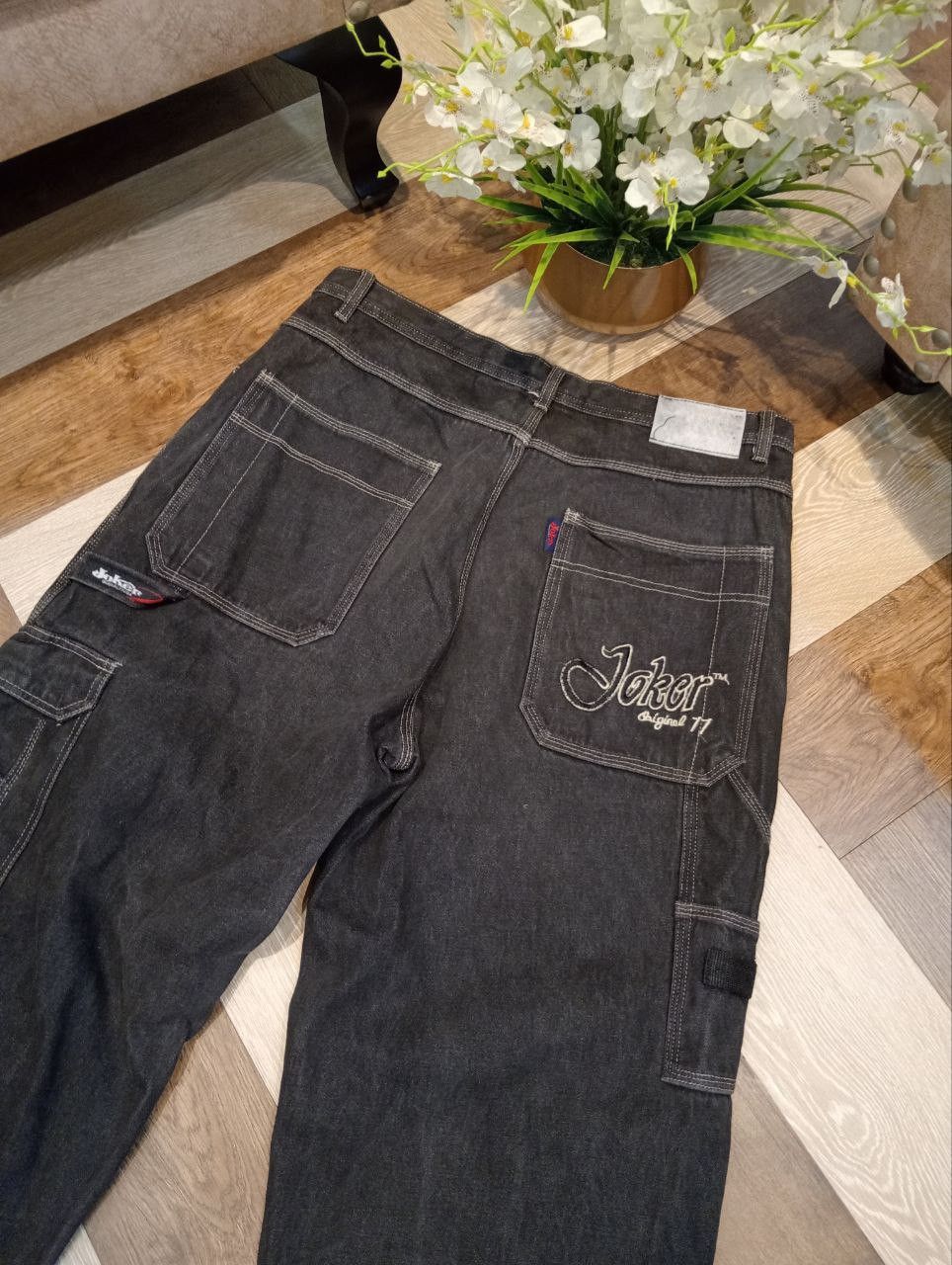 Other VINTAGE JOKER BAGGY HIP HOP PANTS Size US 38 / EU 54 - 3 Thumbnail