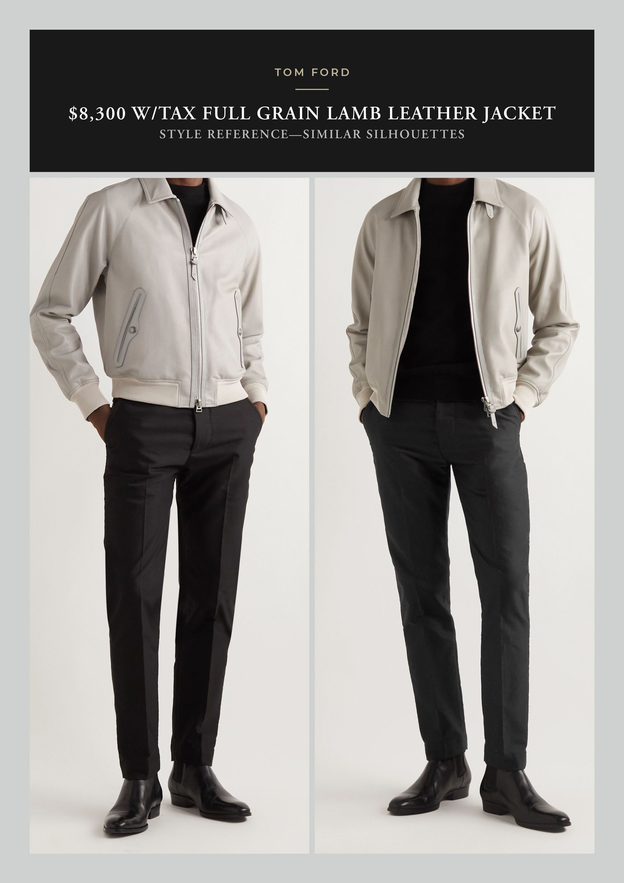Tom Ford Coveted Ultra Rare $8,300 New With Tags Full Grain Lamb Size US M / EU 48-50 / 2 - 12 Thumbnail