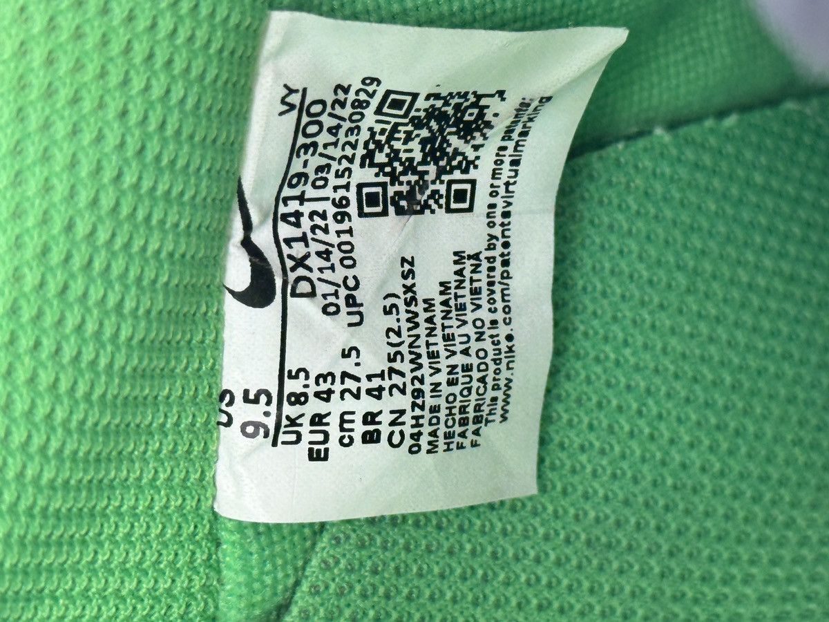 Nike AIR FORCE 1 x OFF-WHITE BROOKLYN Size US 9.5 / EU 42-43 - 10 Thumbnail