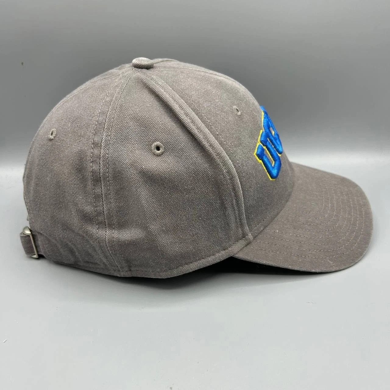 The Game Vintage UCLA Bruins Hat Men Gray NCAA Strap Back Cap Cotton Size ONE SIZE - 3 Thumbnail