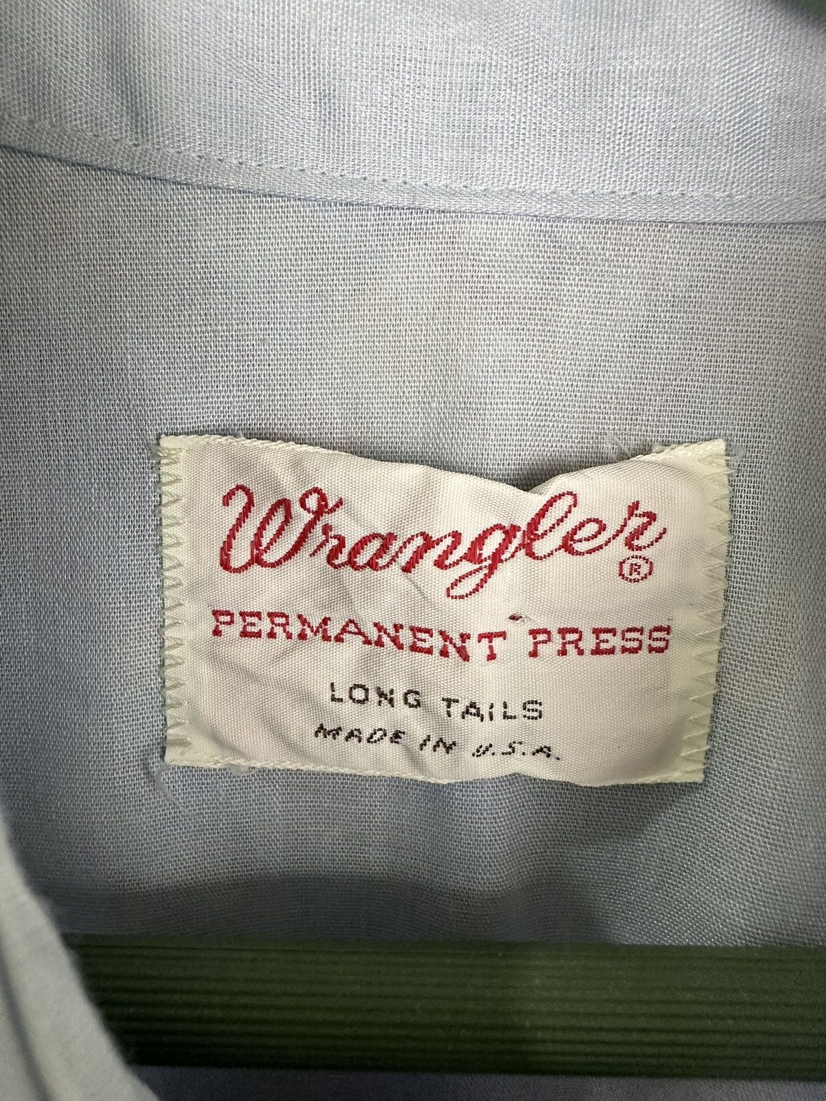 Vintage Vintage Wrangler 60s Button Shirt A196 Size US S / EU 44-46 / 1 - 7 Thumbnail