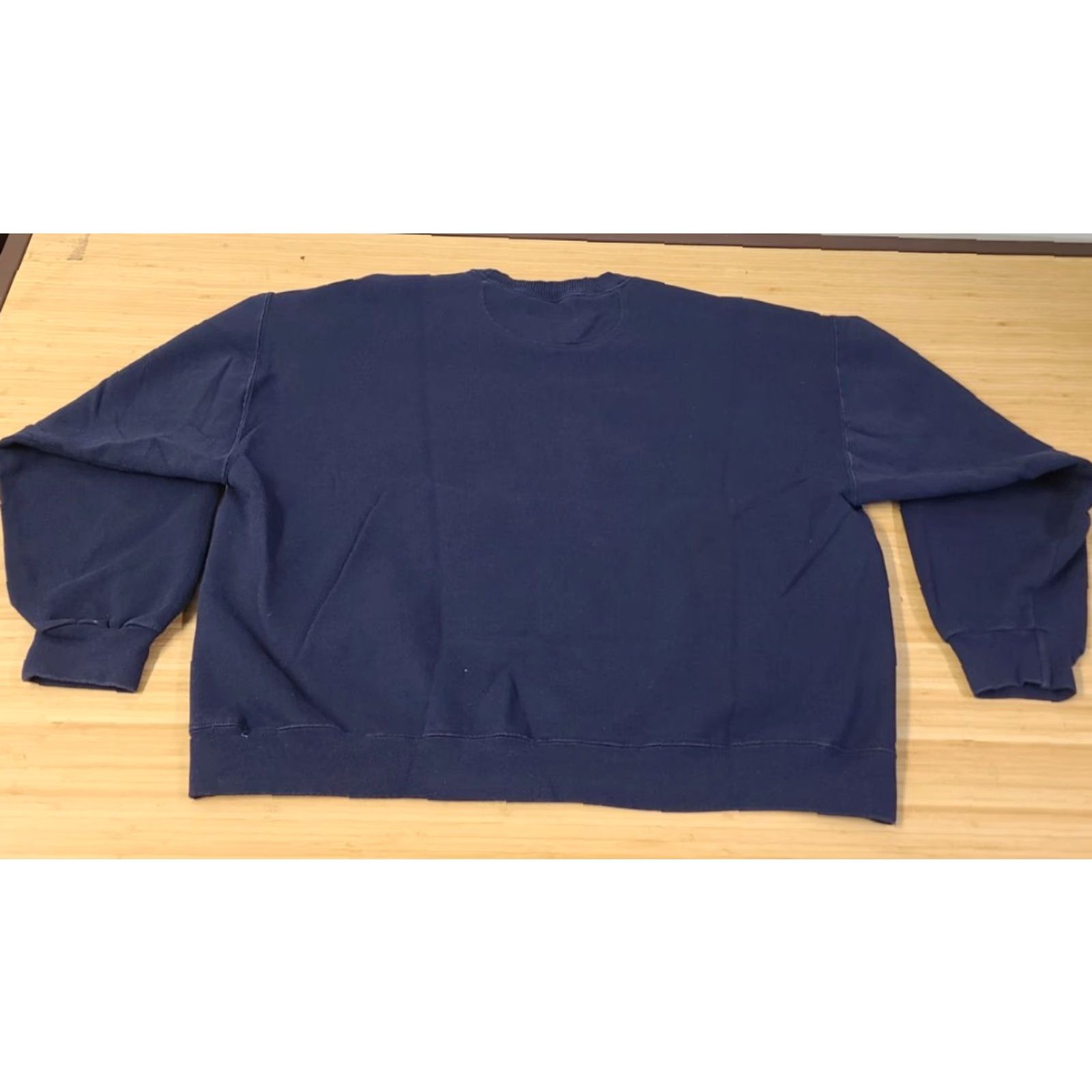 Starter VINTAGE Starter Pro80 Heavyweight Crewneck Sweatshirt Mens XL Navy Blue Size US XL / EU 56 / 4 - 4 Thumbnail