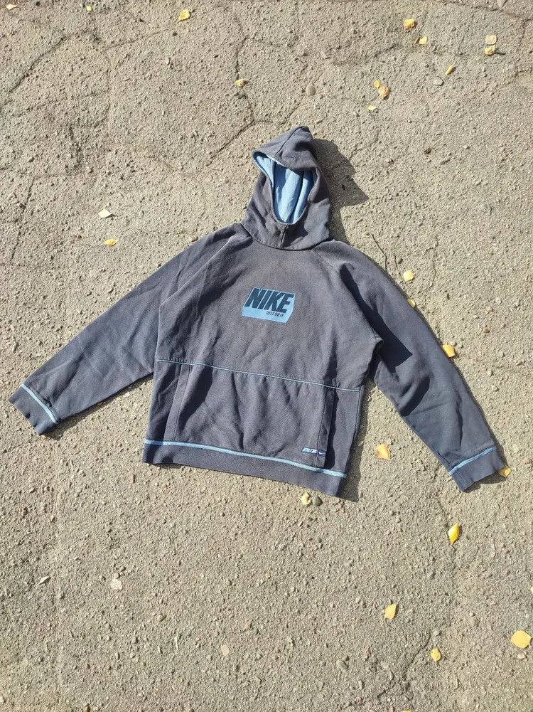 Nike Nike Y2k Swoosh Logo vintage hoodie Size US M / EU 48-50 / 2 - 2 Thumbnail