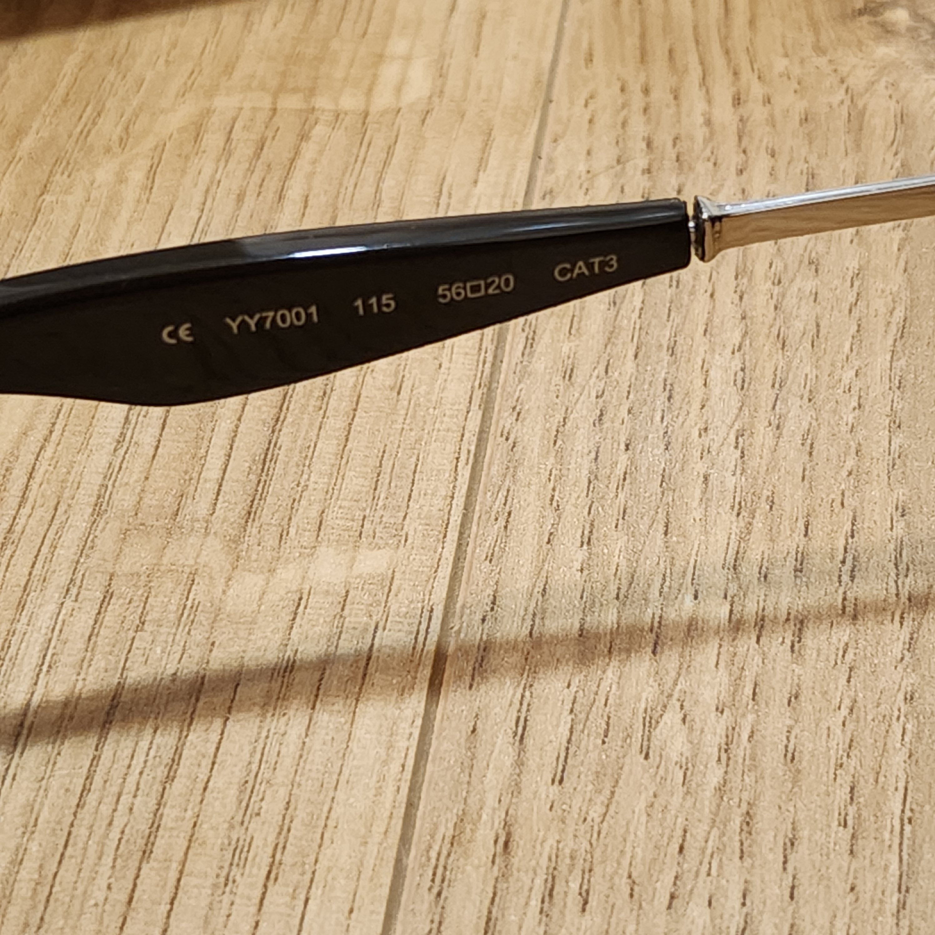 Balenciaga × Yohji Yamamoto Yohji Yamamoto Sunglasses YY 7001 Size ONE SIZE - 9 Thumbnail
