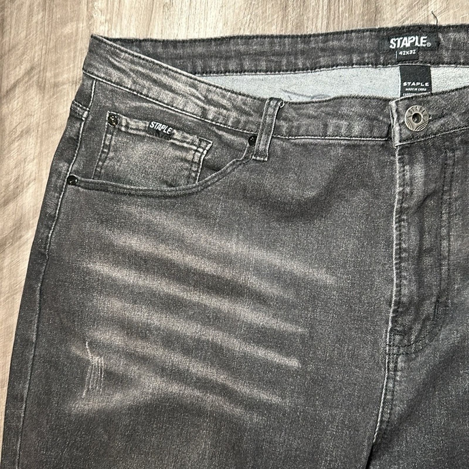 Staple Staple Penguin Brand Jeans - 42x32 Size US 42 / EU 58 - 7 Thumbnail