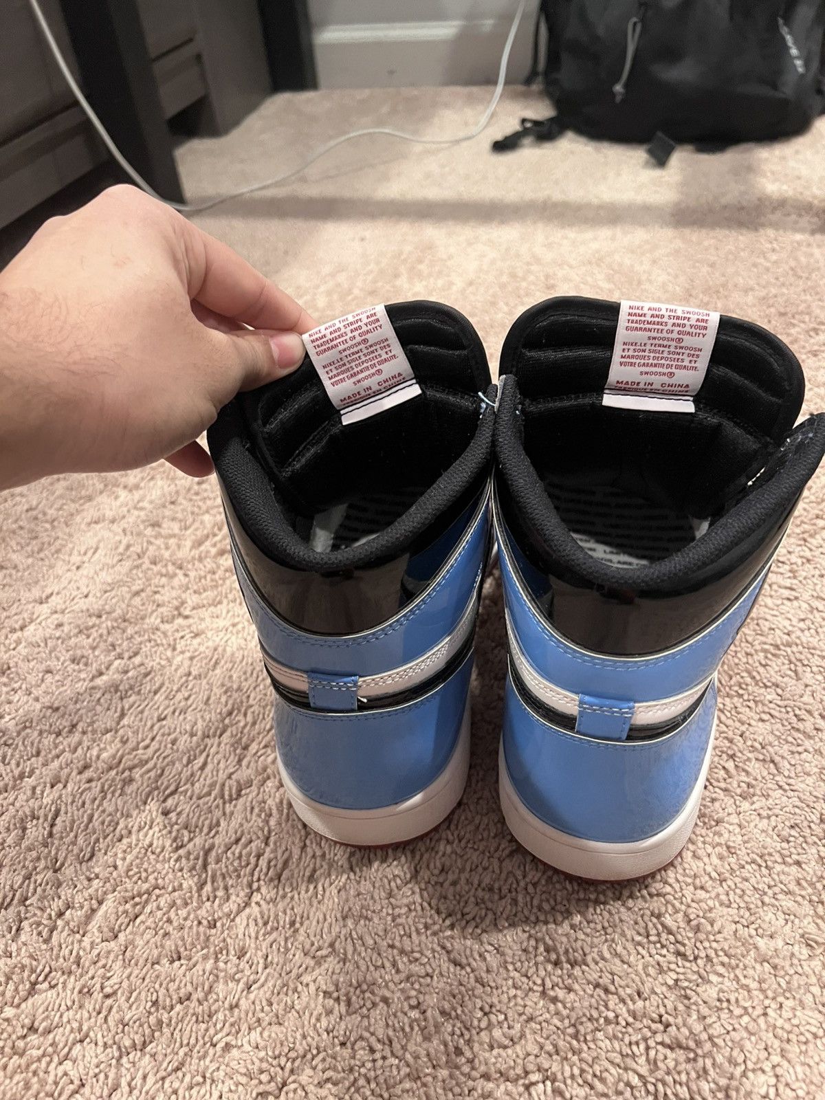 Jordan Brand × Nike Air Jordan retro 1 “Fearless” Size US 11 / EU 44 - 7 Thumbnail