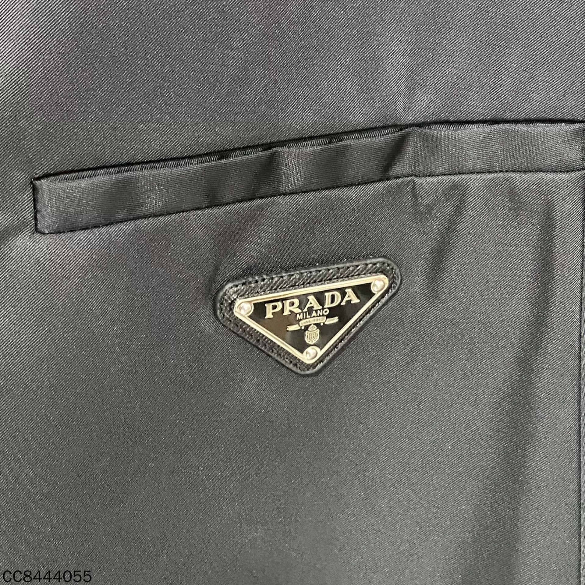Prada PRADA Women's Triangle Logo Recycled Nylon Skirt 38 Size XS / US 0-2 / IT 36-38 - 4 Thumbnail