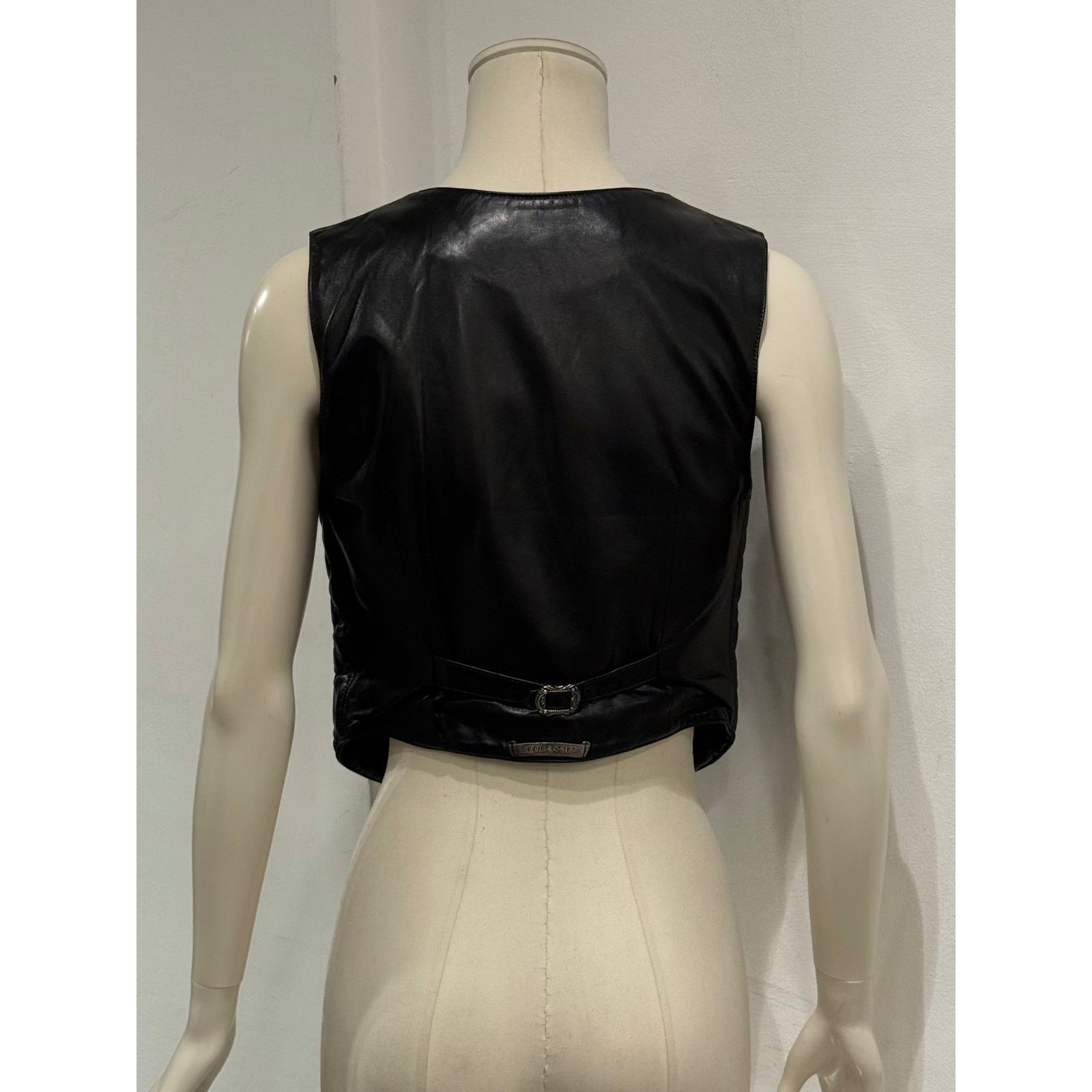 Chrome Hearts 1990s Chrome Hearts leather vest Size M / US 6-8 / IT 42-44 - 10 Thumbnail