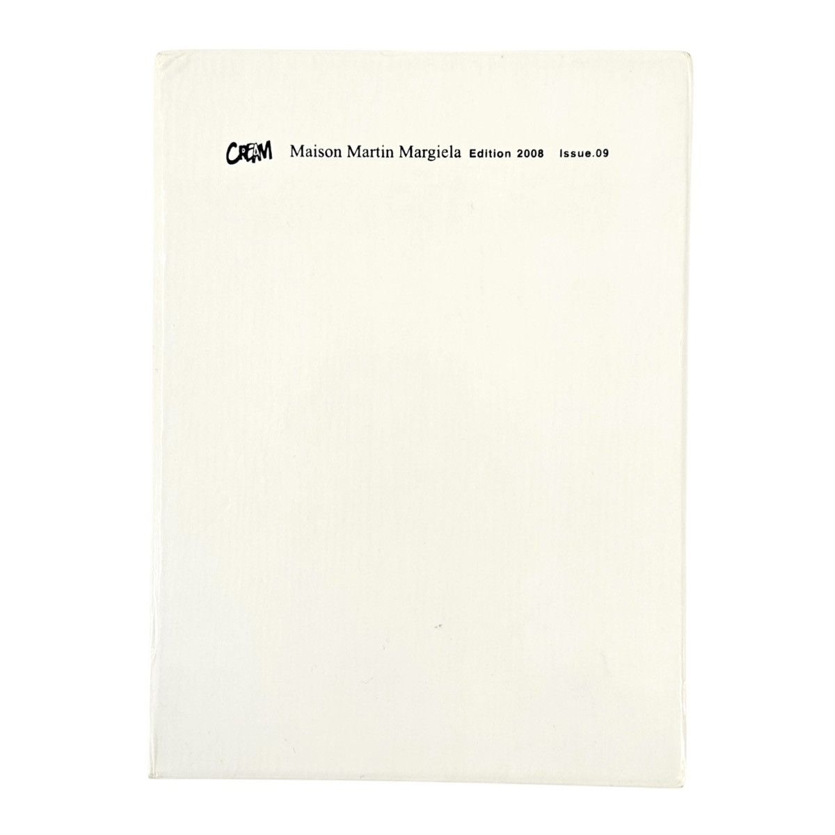 Maison Margiela Margiela 20th Anniversary Cream Magazine 2008 900