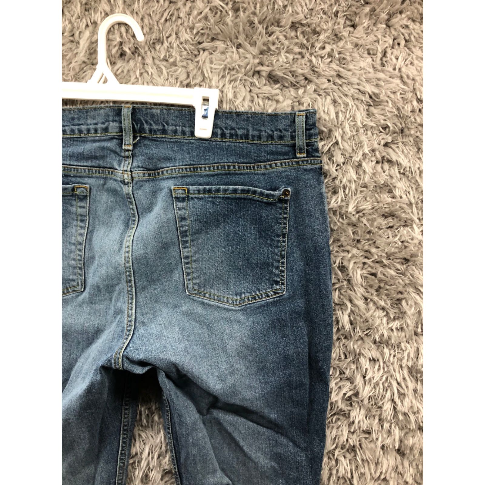Old Navy Old Navy Jeans Plus Size 18 Womens Rise Dark Wash Blue Denim Bootcut Size 40" / US 18 - 6 Thumbnail