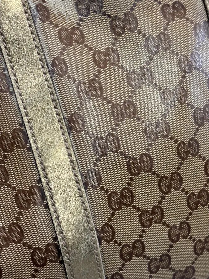 Gucci 2000s Gucci Beige Monogram Canvas Tote Bag Size ONE SIZE - 13 Thumbnail