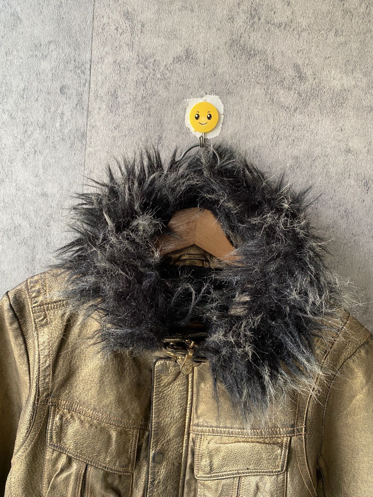 Tornado Mart 2000s Tornado Mart Faux Fur Leather Jacket Size US M / EU 48-50 / 2 - 10 Thumbnail