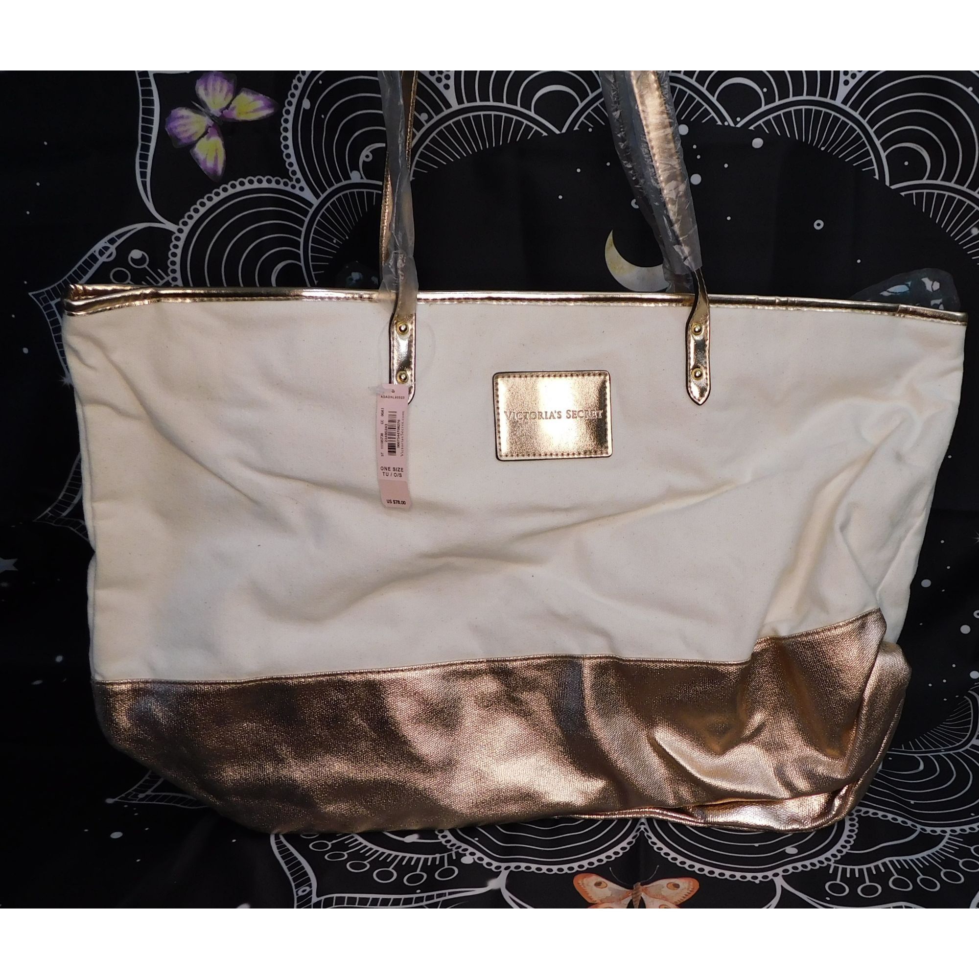 Victoria's Secret Victoria's Secret Rose Gold And Beige Tote Size ONE SIZE - 5 Thumbnail