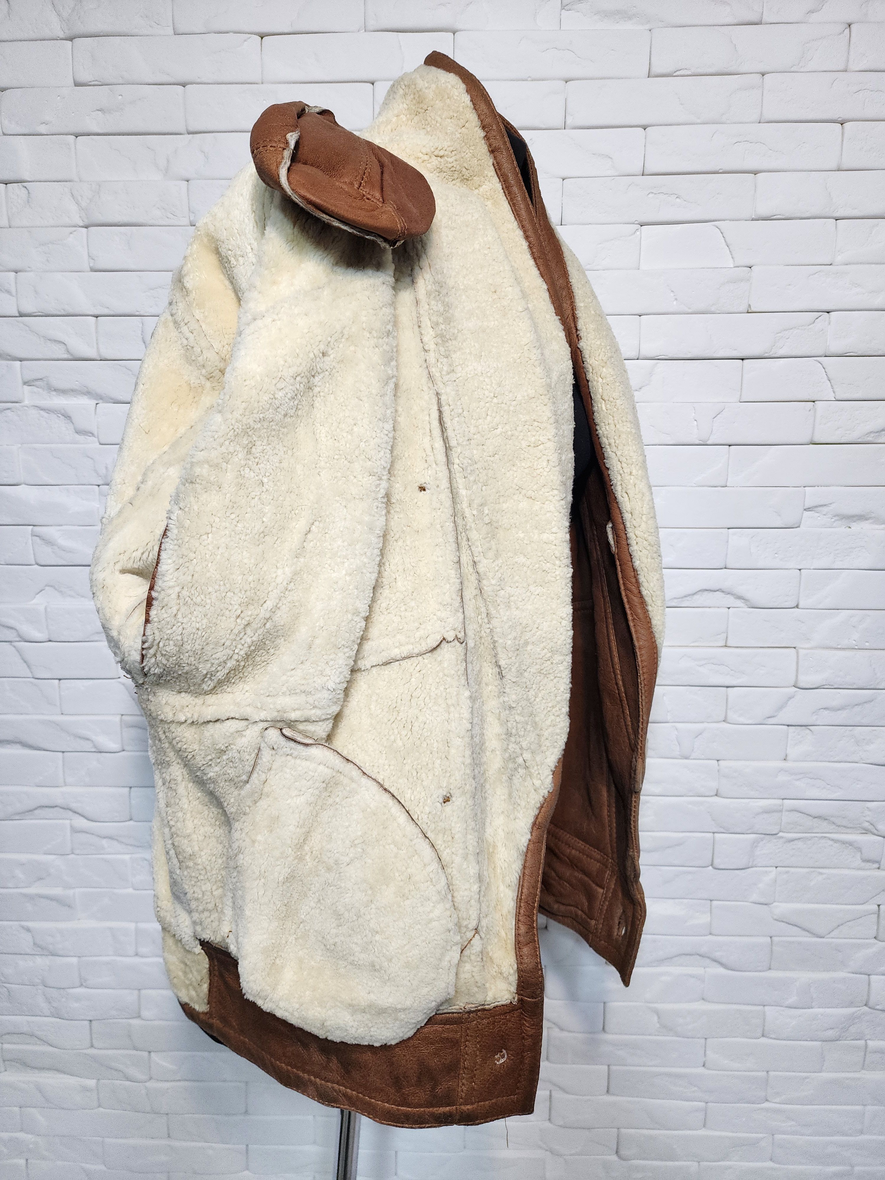Uniqlo Brown Women's Sheepskin Jacket: Size M / US 6-8 / IT 42-44 - 8 Thumbnail
