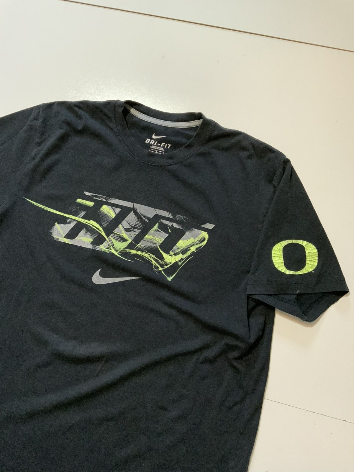 NCAA × Nike Nike Oregon Ducks University College Team Football T-Shirt Size US L / EU 52-54 / 3 - 3 Thumbnail