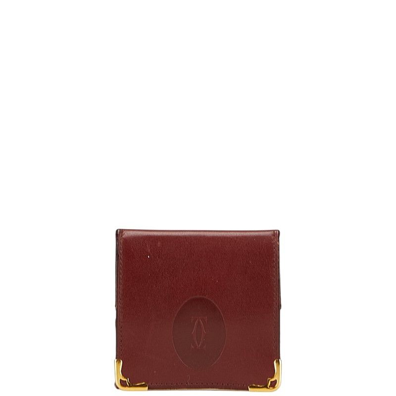 Cartier Cartier Must Line Leather Coin Case Leather Coin Case DUTY FREE for USA