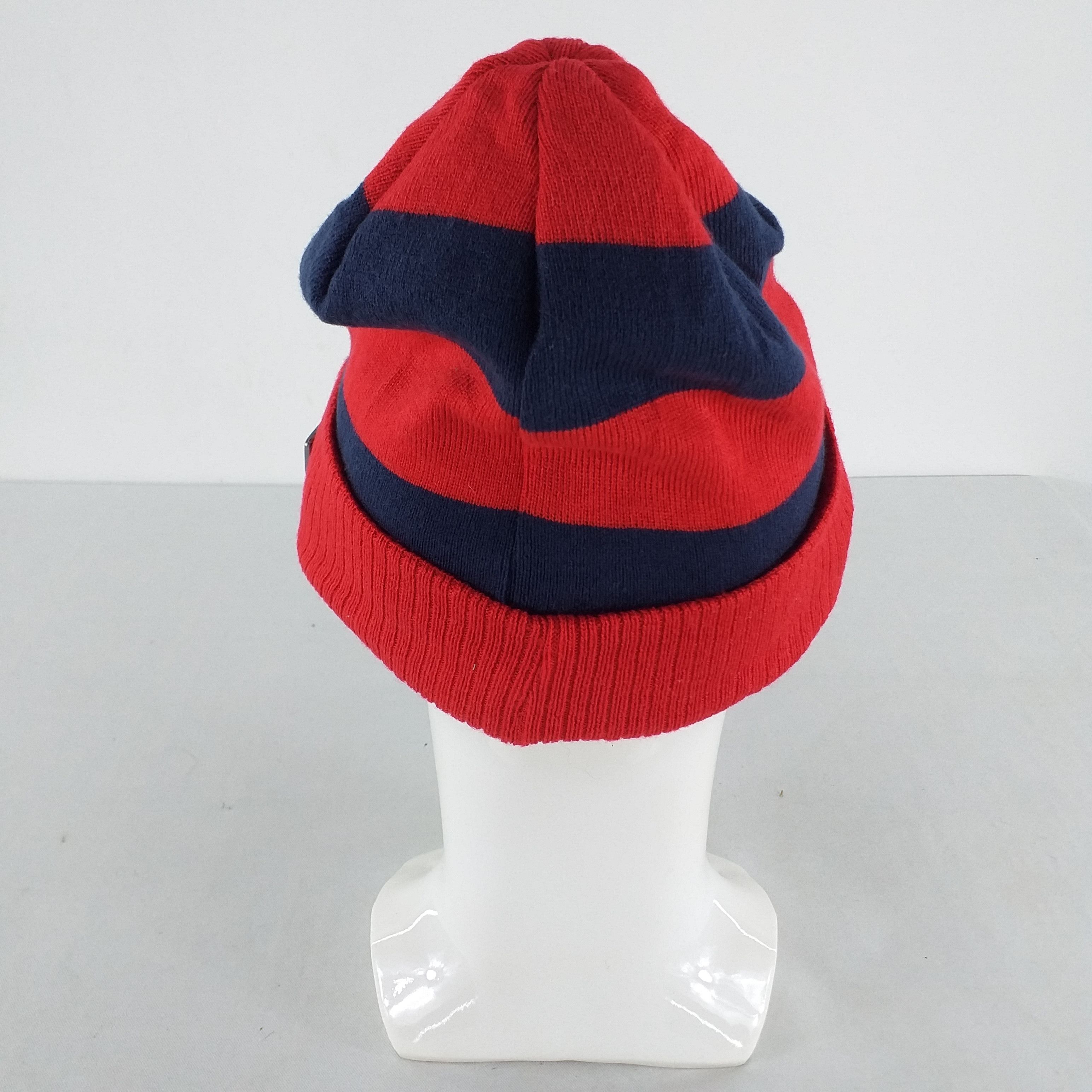 Adidas Adidas Stripes Snow Cap Hat Beanie With Pin Logo -BN346 Size ONE SIZE - 3 Thumbnail