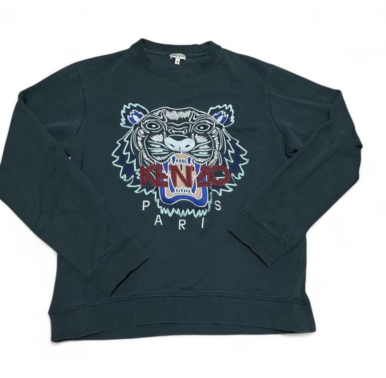 Kenzo Kenzo black tiger sweatshirt #tiger #luxury #vintage #kenzo Size US S / EU 44-46 / 1 - 1 Thumbnail