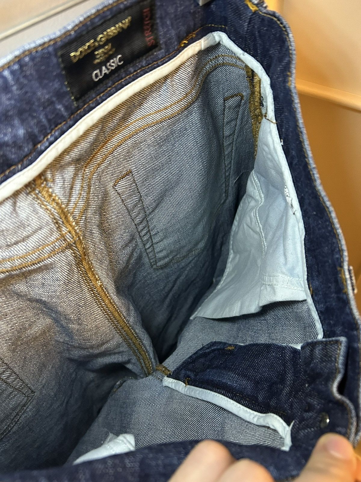 Dolce & Gabbana Vintage Dolce and Gabbana distressed slim skinny jeans Size US 34 / EU 50 - 13 Thumbnail