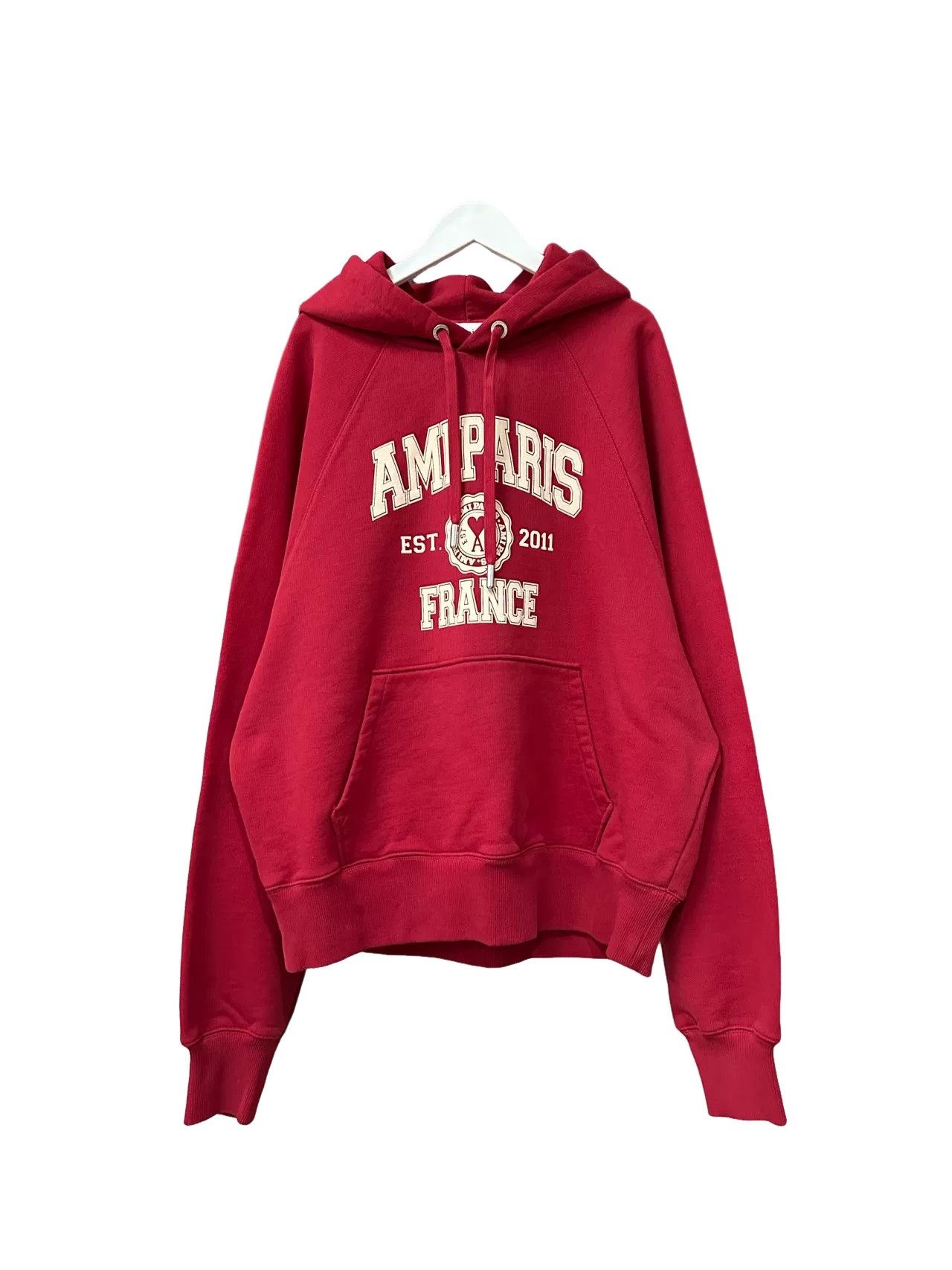AMI Ami Paris Logo Hoodie Size L Size US L / EU 52-54 / 3 - 1 Thumbnail