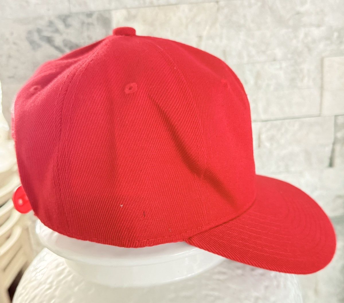 Other “Play House World” Custom Snapback Red/White Unisex Cap Size ONE SIZE - 3 Thumbnail